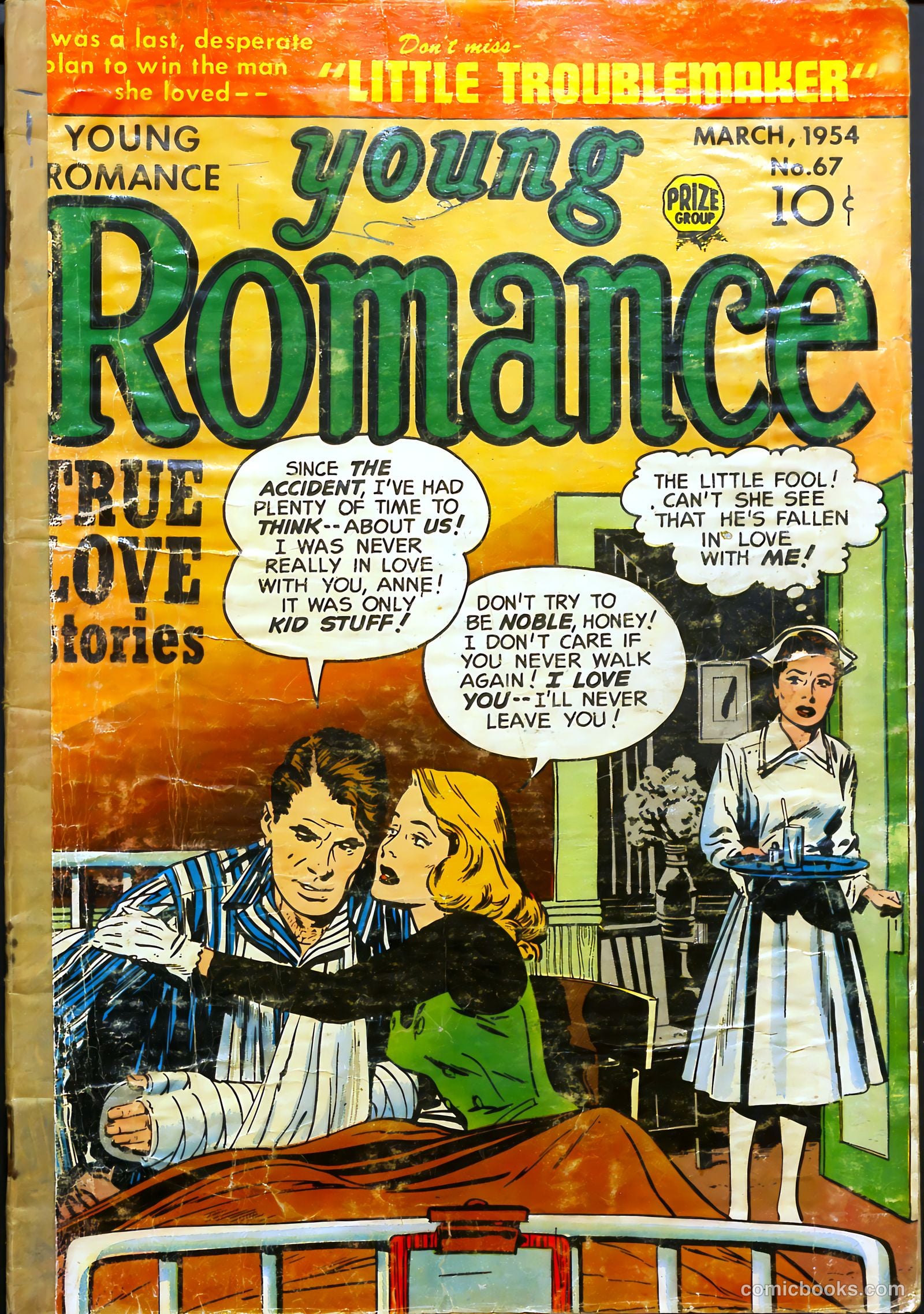 Young Romance #67 (1953) — page 2 of 37