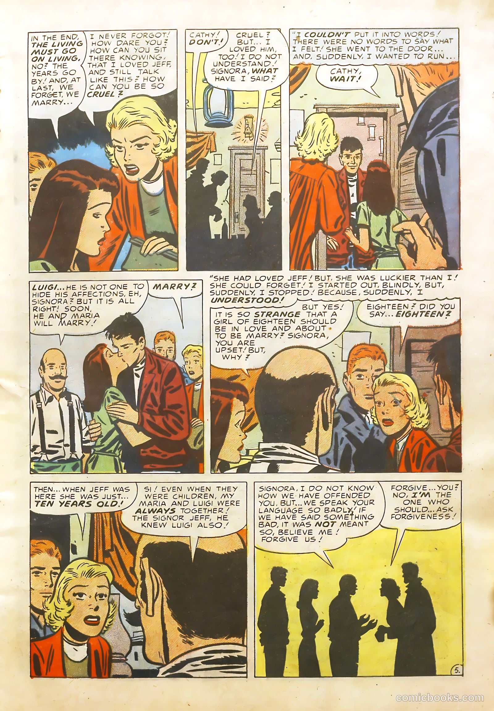 Young Romance #67 (1953) — page 8 of 37