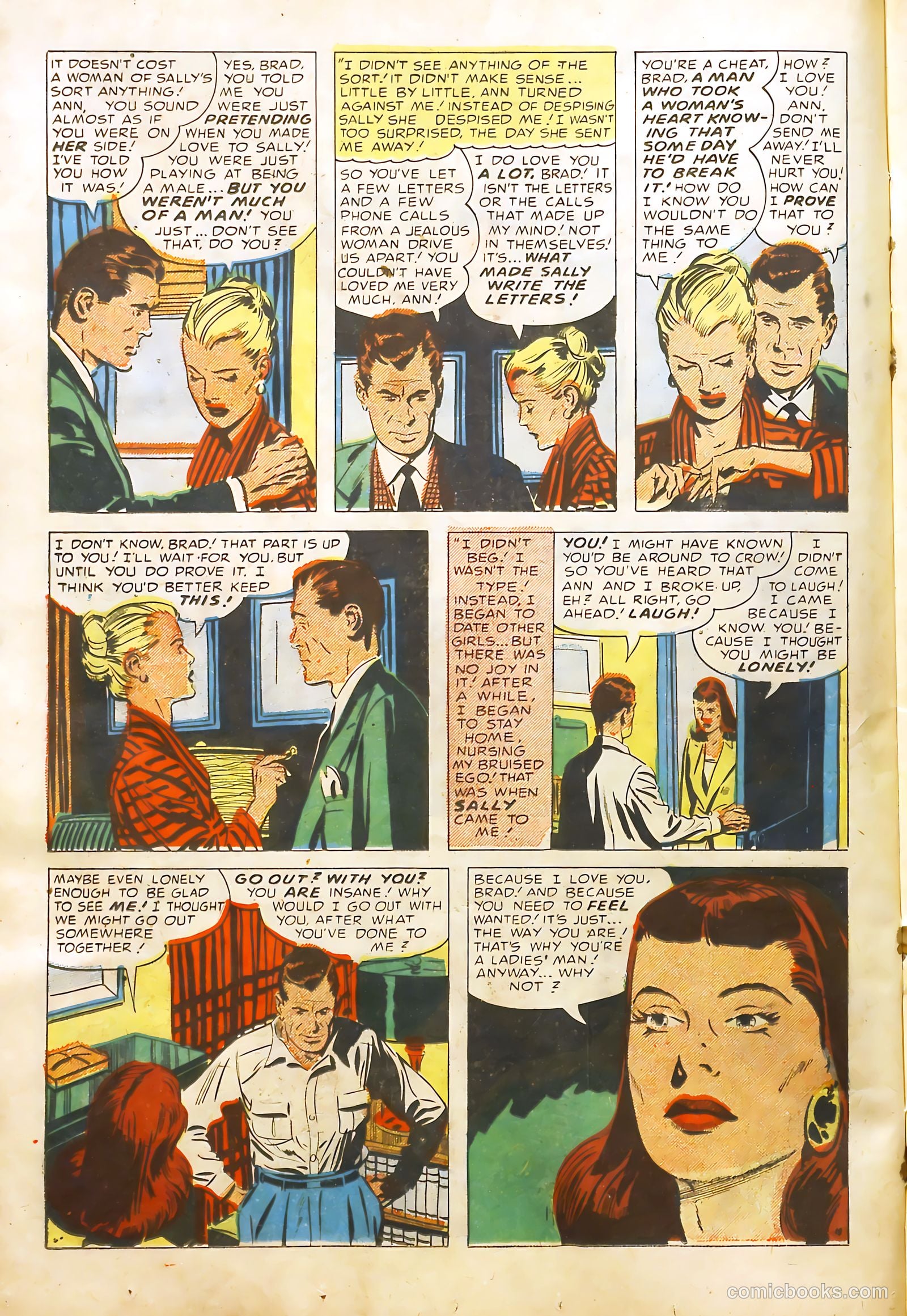 Young Romance #67 (1953) — page 15 of 37