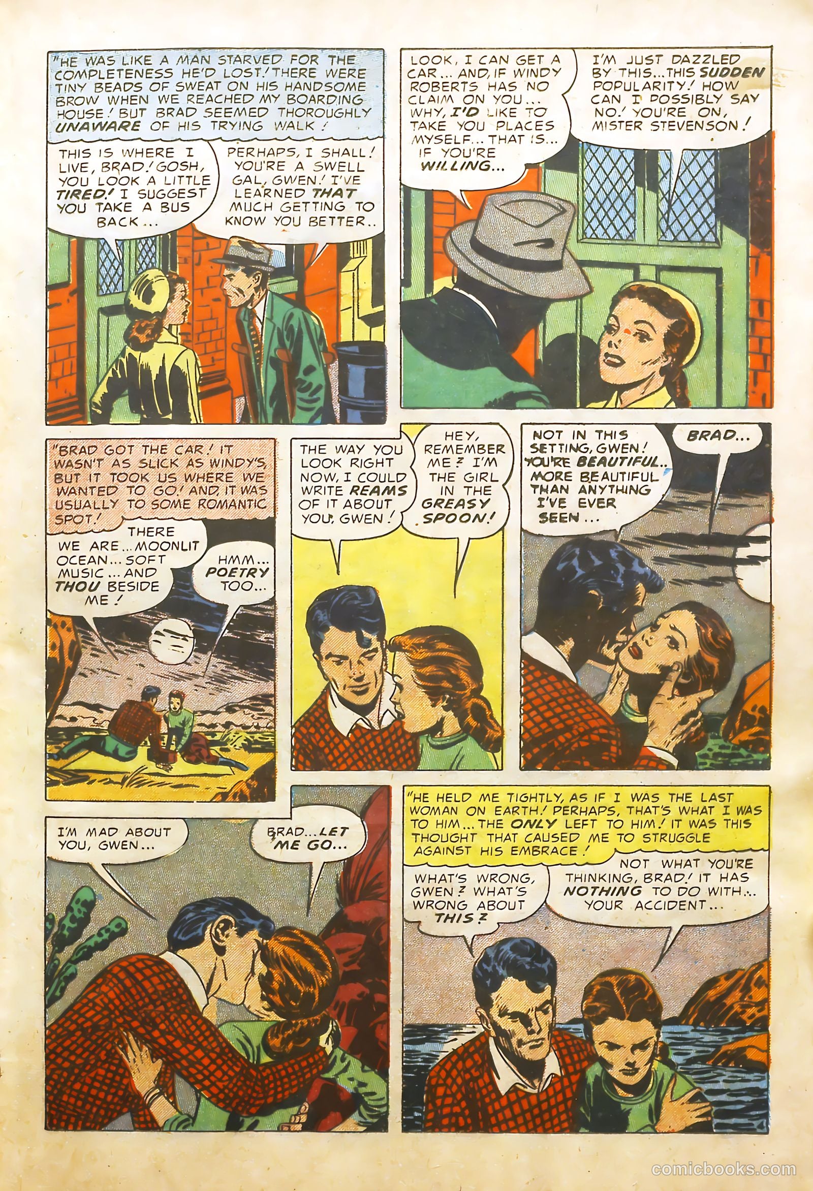Young Romance #67 (1953) — page 22 of 37