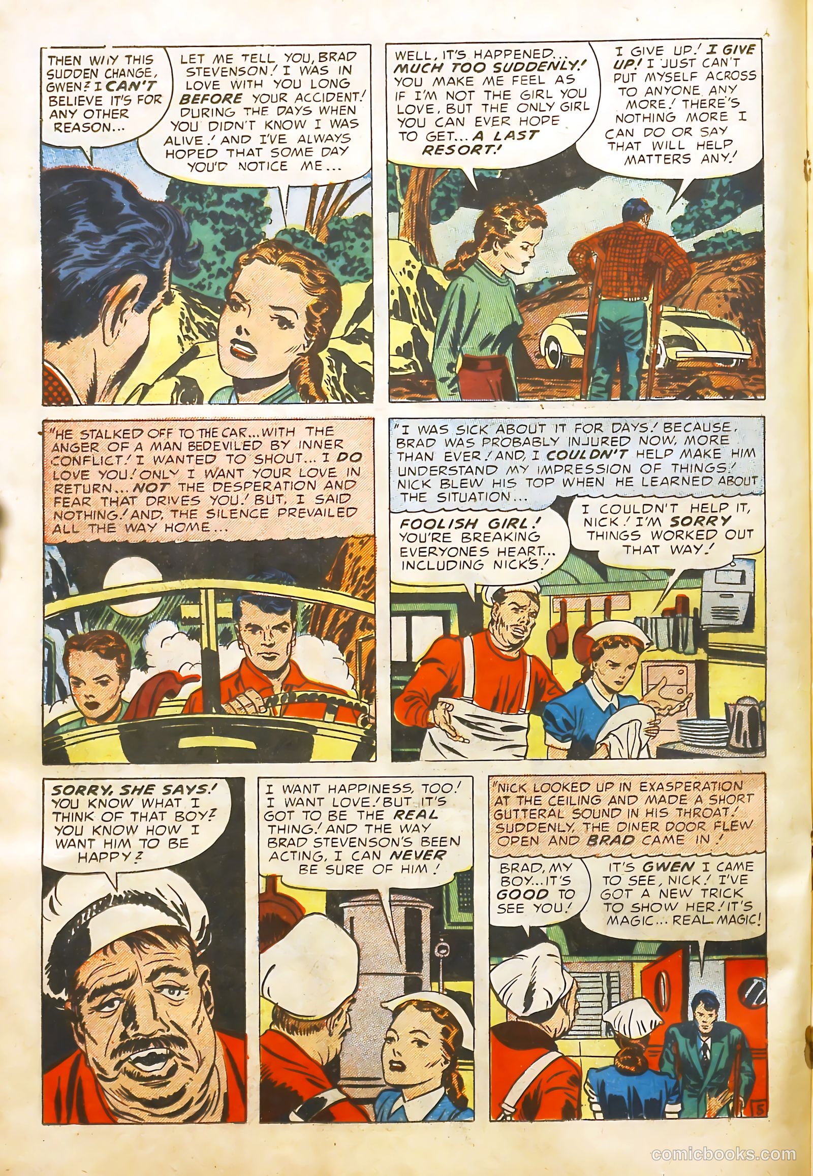Young Romance #67 (1953) — page 23 of 37