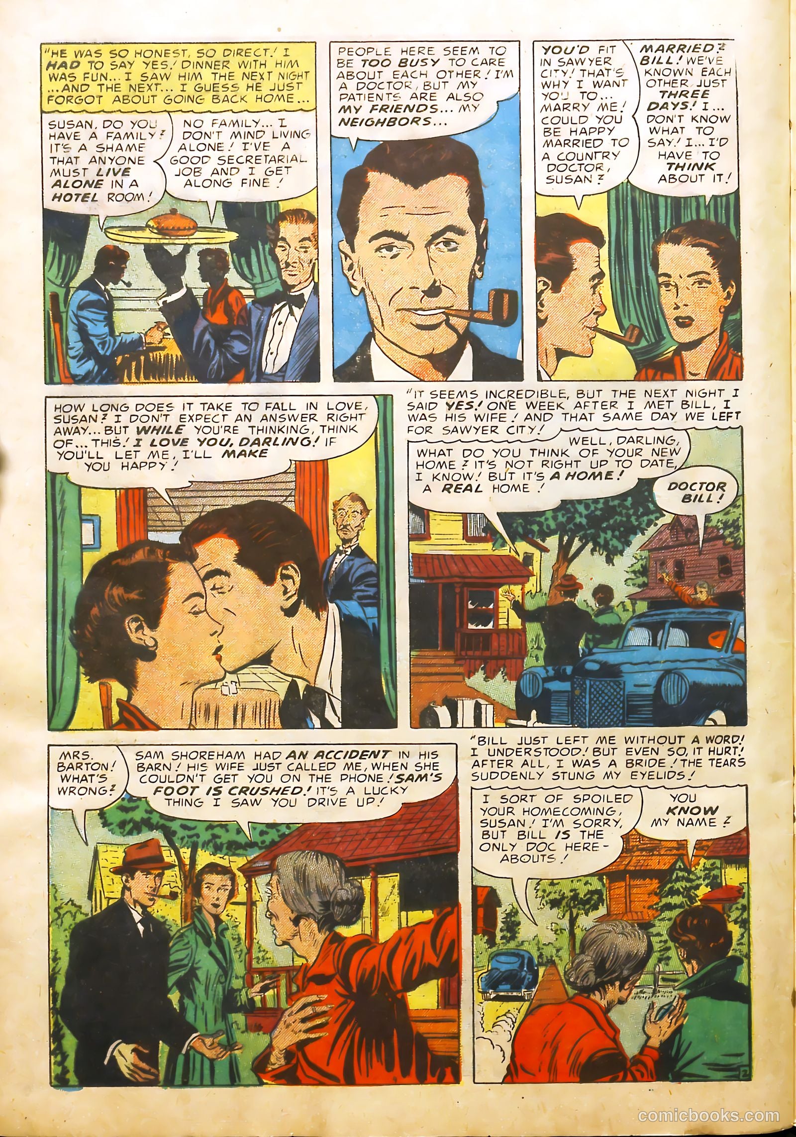 Young Romance #67 (1953) — page 29 of 37