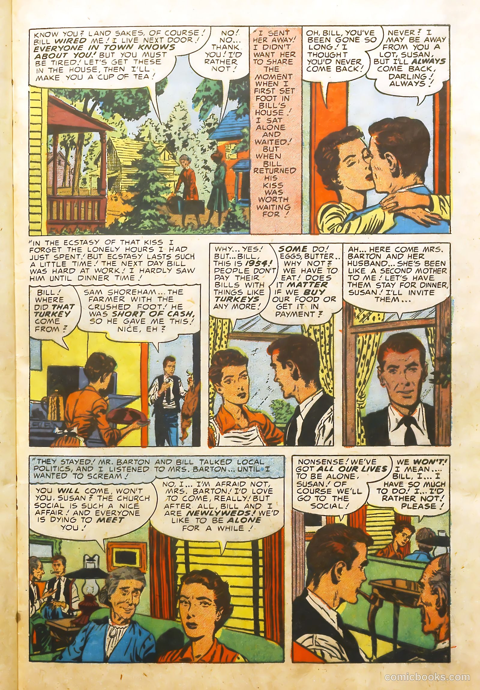 Young Romance #67 (1953) — page 30 of 37