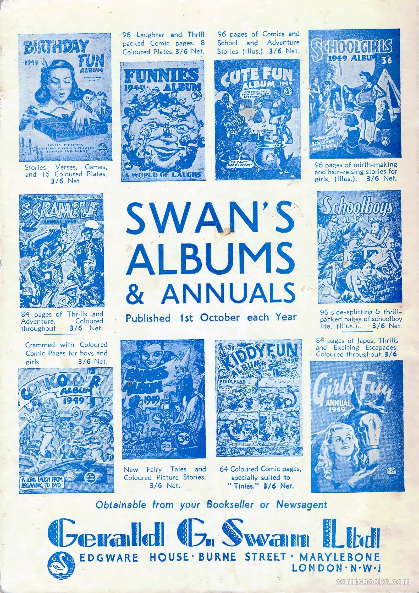 Kiddyfun Album #1949 (1949) — page 64 of 64