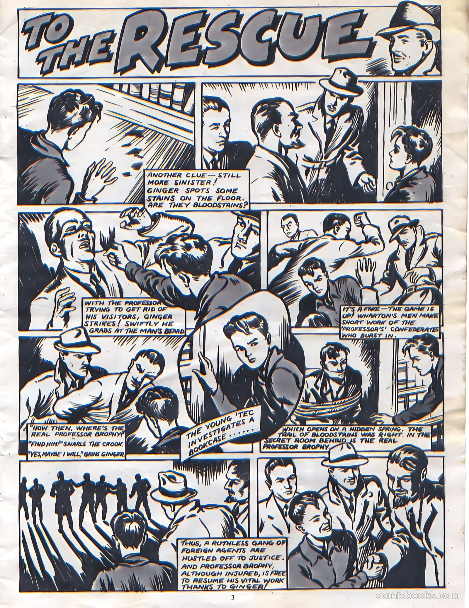 Sky High Comic #1 (1949) — page 3 of 16