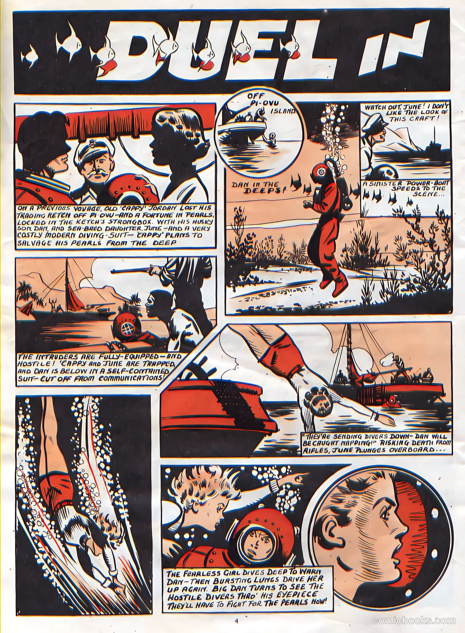 Sky High Comic #1 (1949) — page 4 of 16