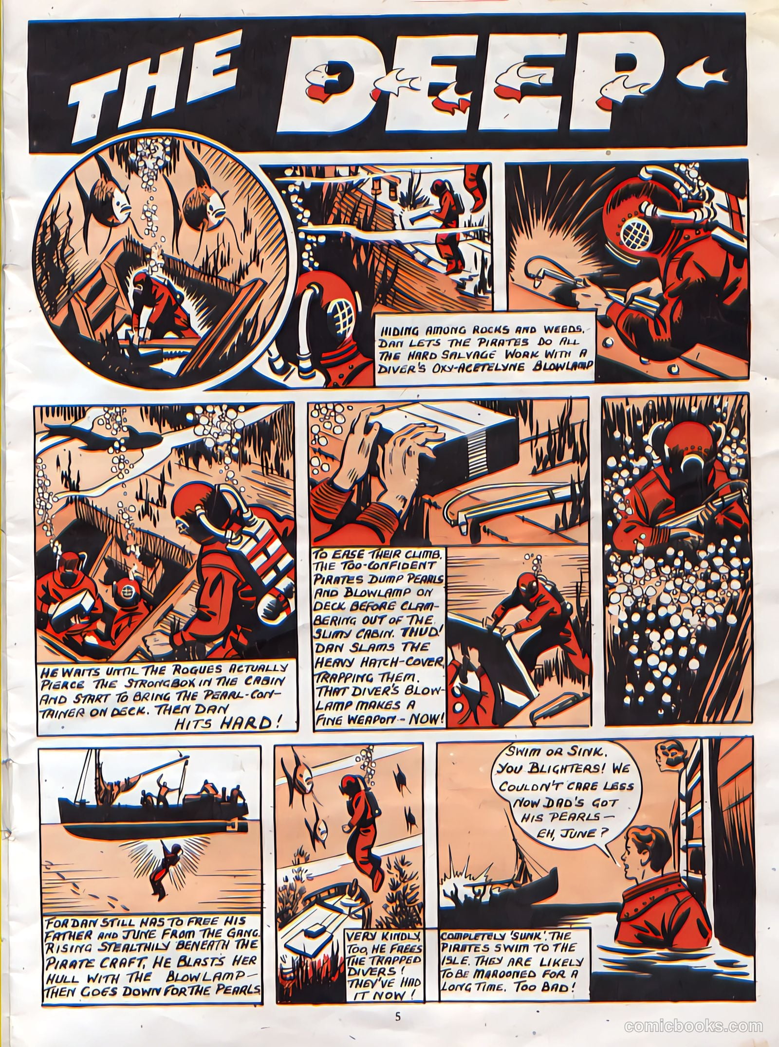 Sky High Comic #1 (1949) — page 5 of 16