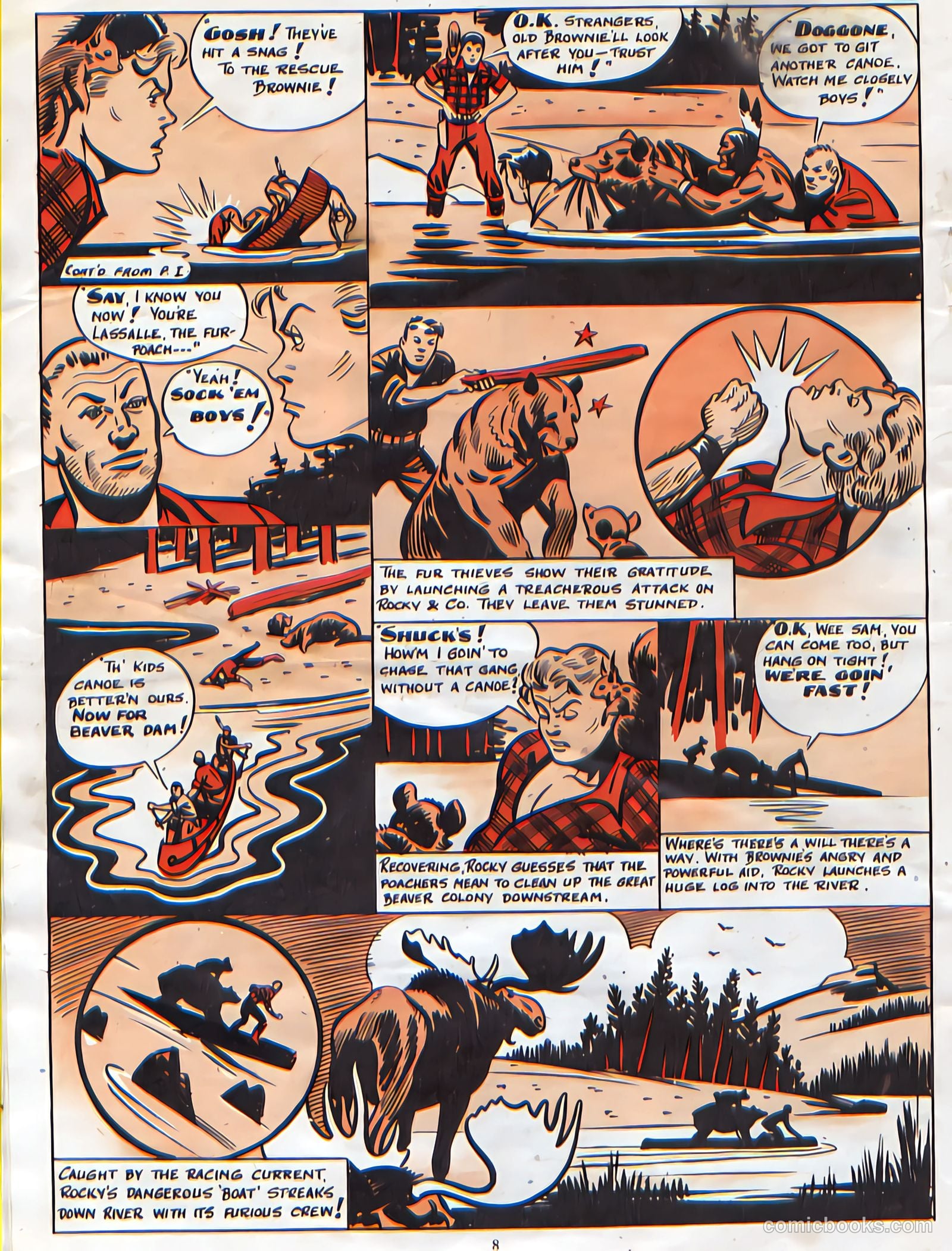 Sky High Comic #1 (1949) — page 8 of 16