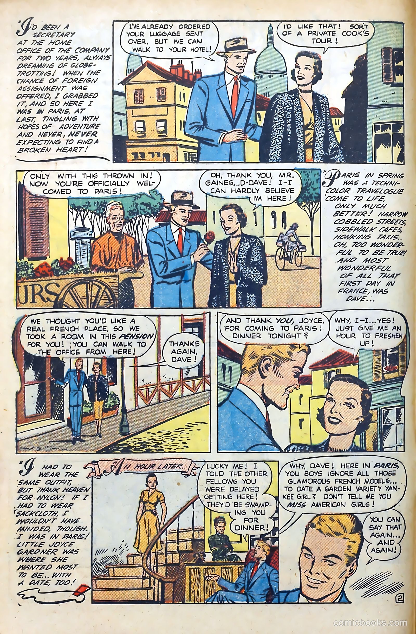 Popular Romance #16 (1950) — page 4 of 36