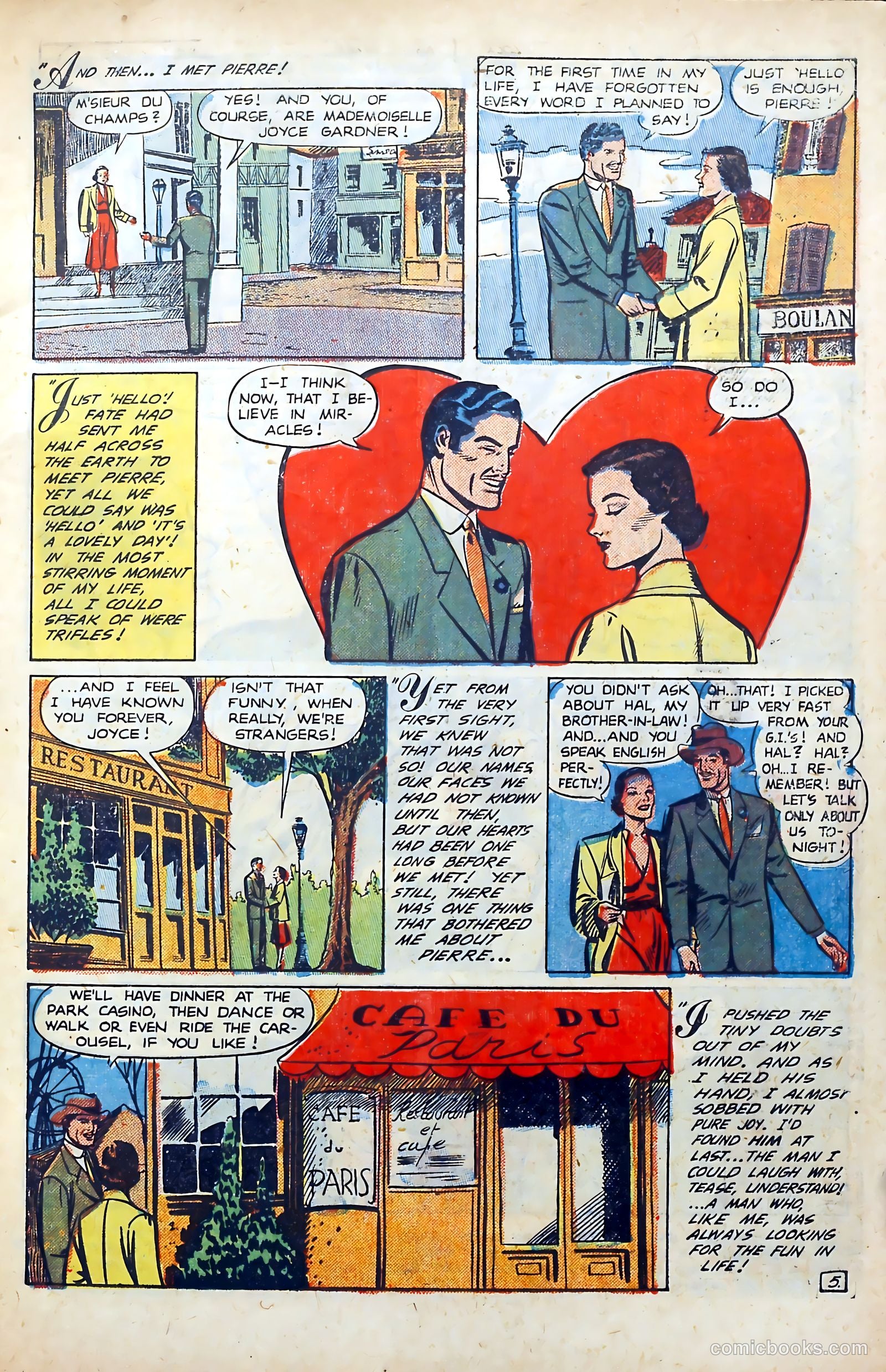 Popular Romance #16 (1950) — page 7 of 36