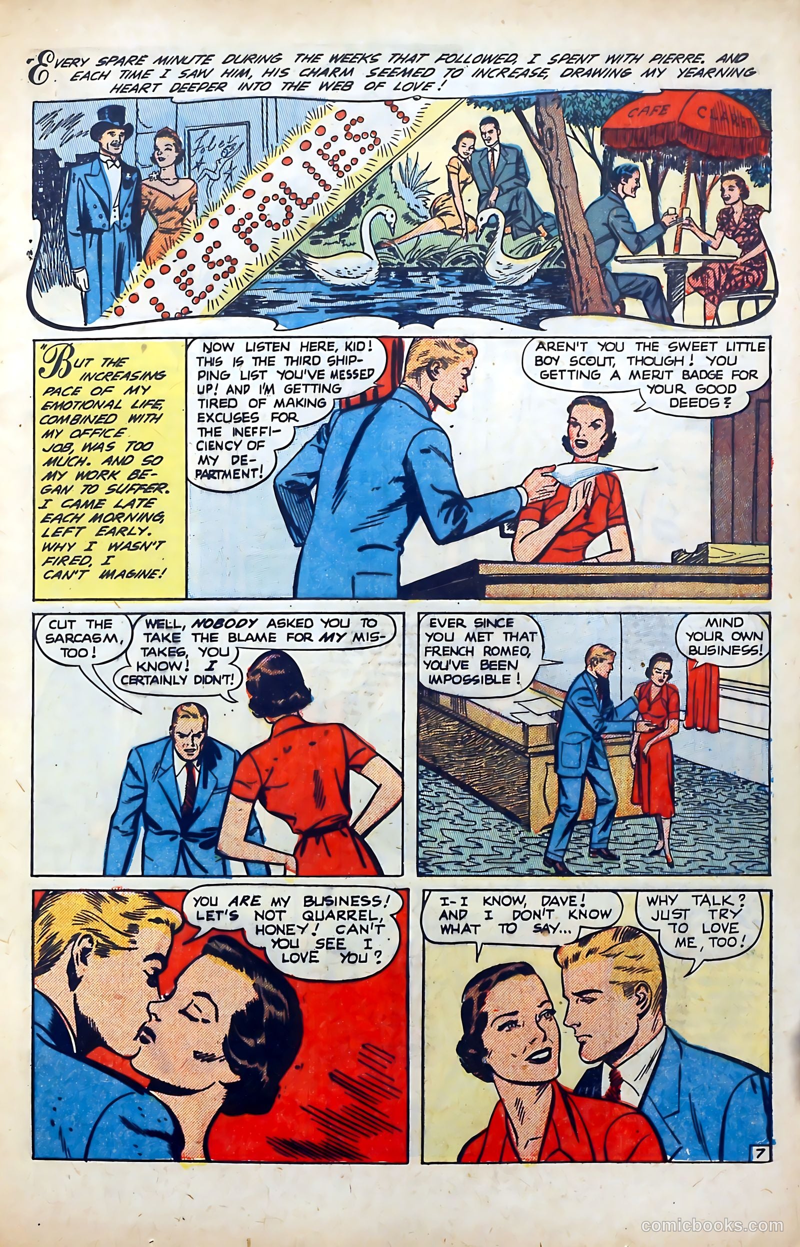 Popular Romance #16 (1950) — page 9 of 36