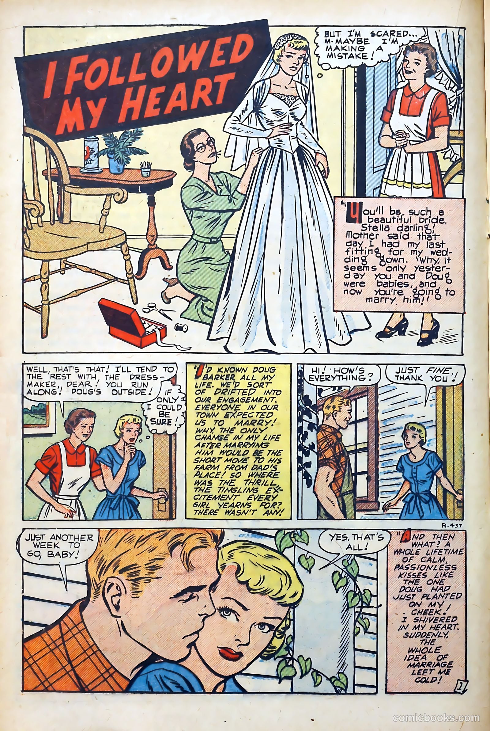 Popular Romance #16 (1950) — page 16 of 36