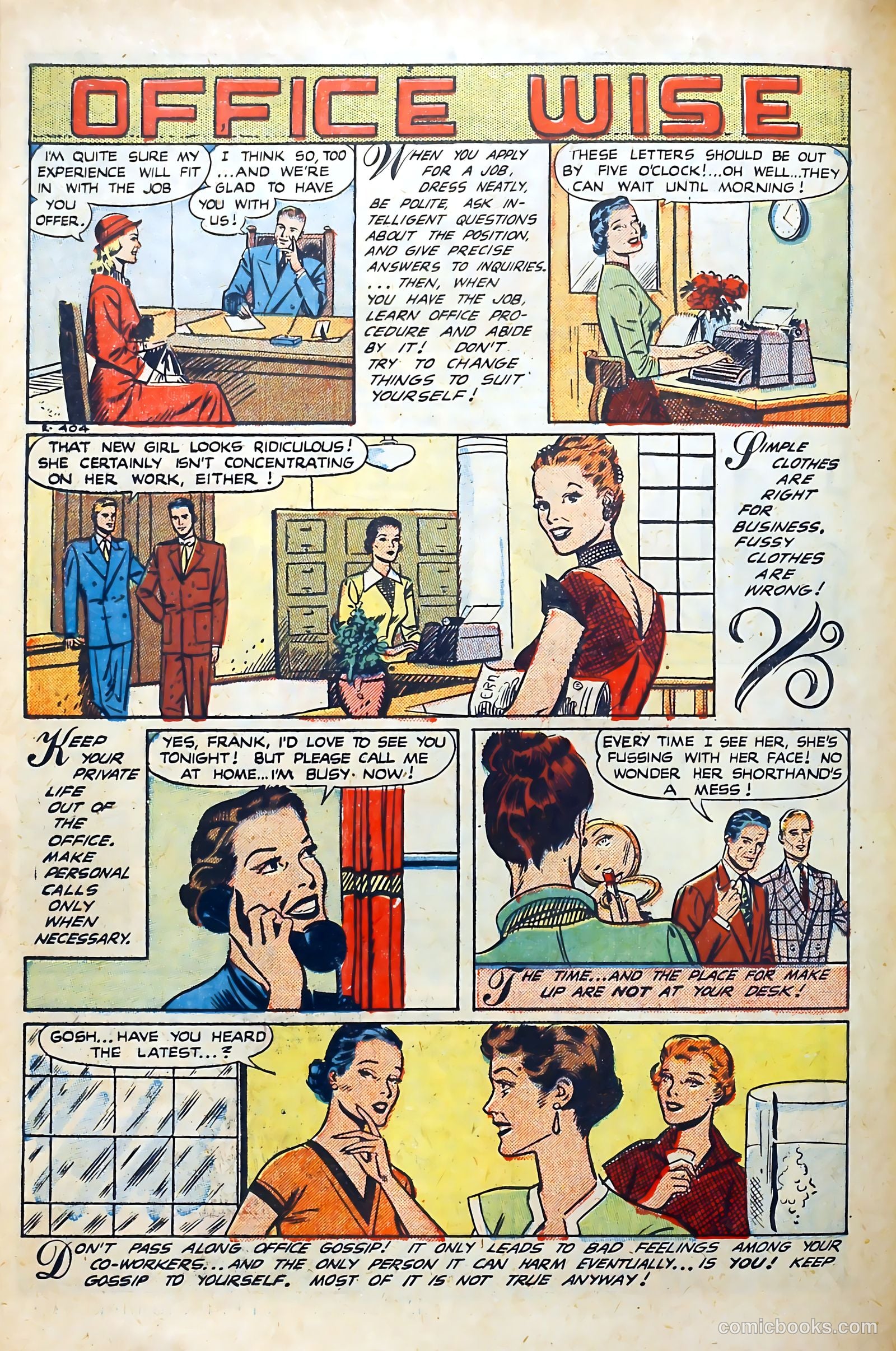 Popular Romance #16 (1950) — page 30 of 36
