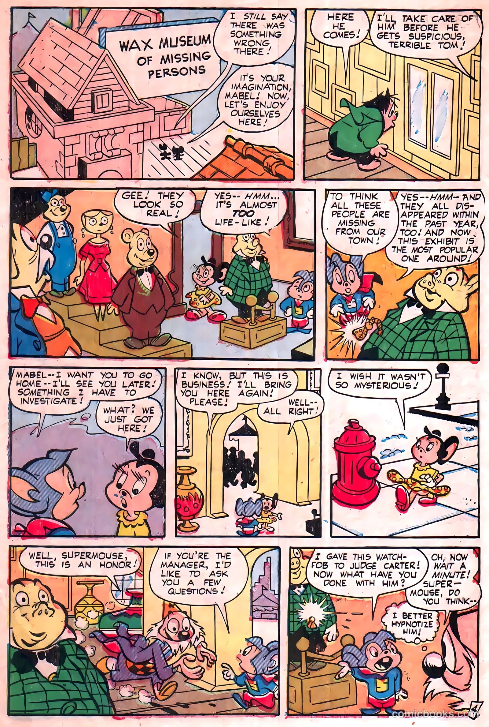 Supermouse, the Big Cheese, Giant Summer Issue #1 (1958) — page 6 of 84