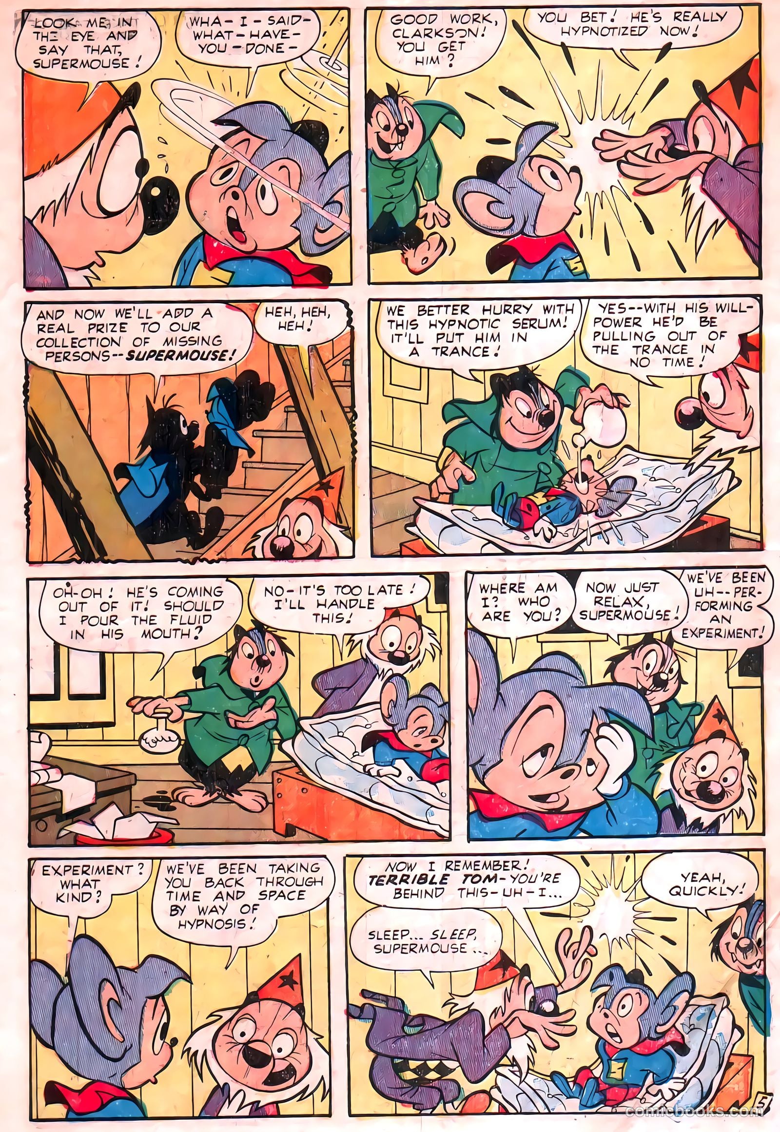 Supermouse, the Big Cheese, Giant Summer Issue #1 (1958) — page 7 of 84