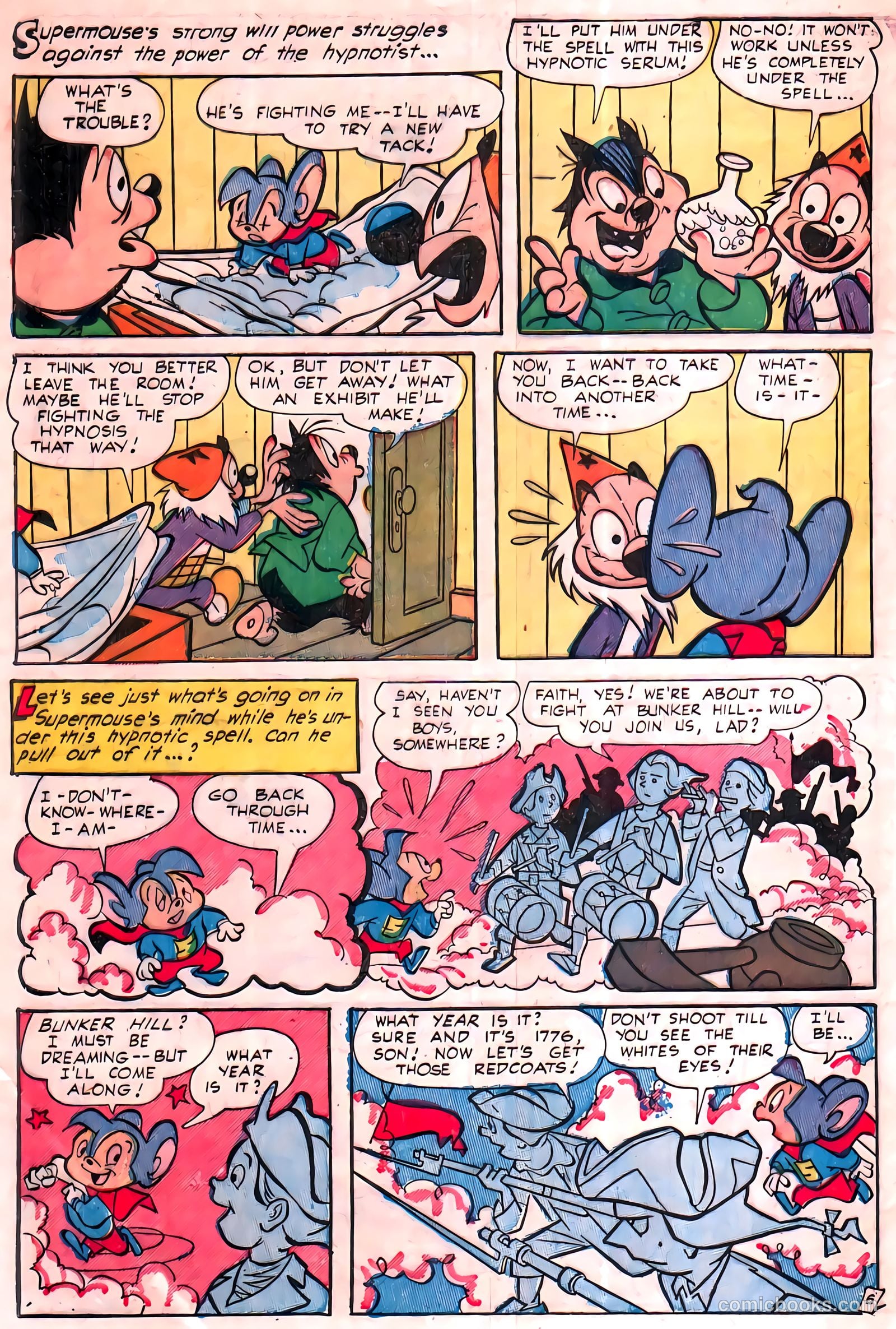 Supermouse, the Big Cheese, Giant Summer Issue #1 (1958) — page 8 of 84