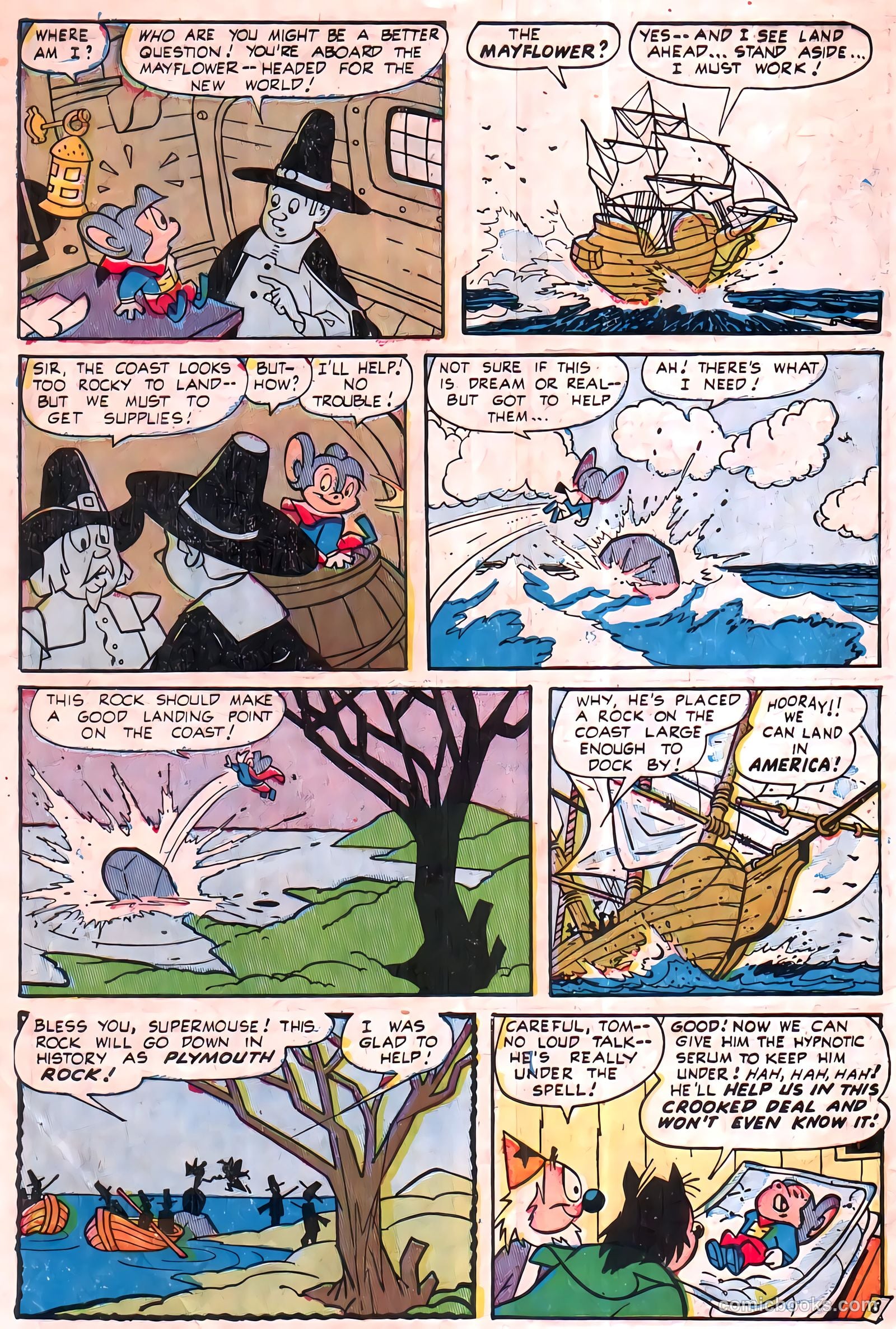 Supermouse, the Big Cheese, Giant Summer Issue #1 (1958) — page 10 of 84