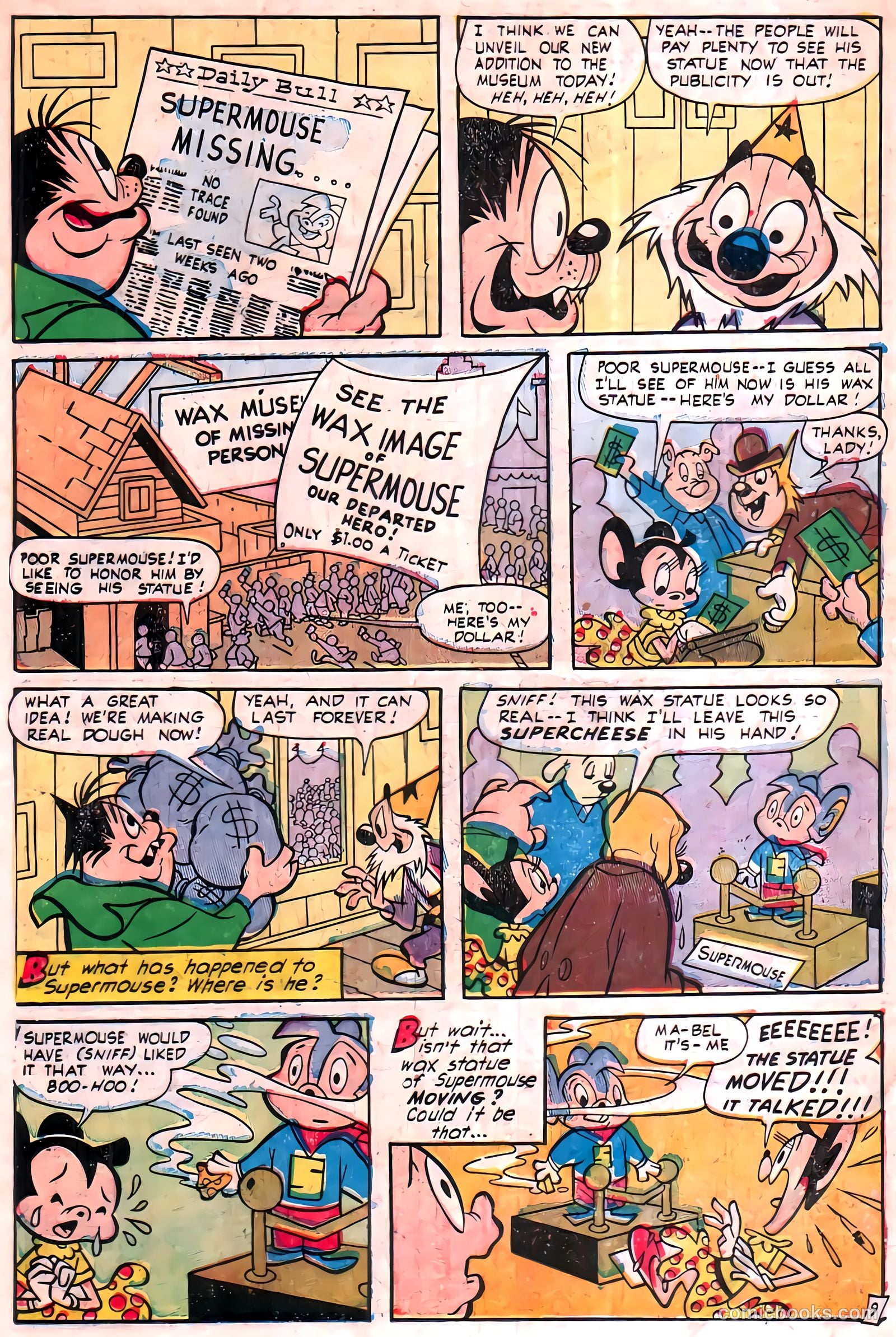 Supermouse, the Big Cheese, Giant Summer Issue #1 (1958) — page 11 of 84