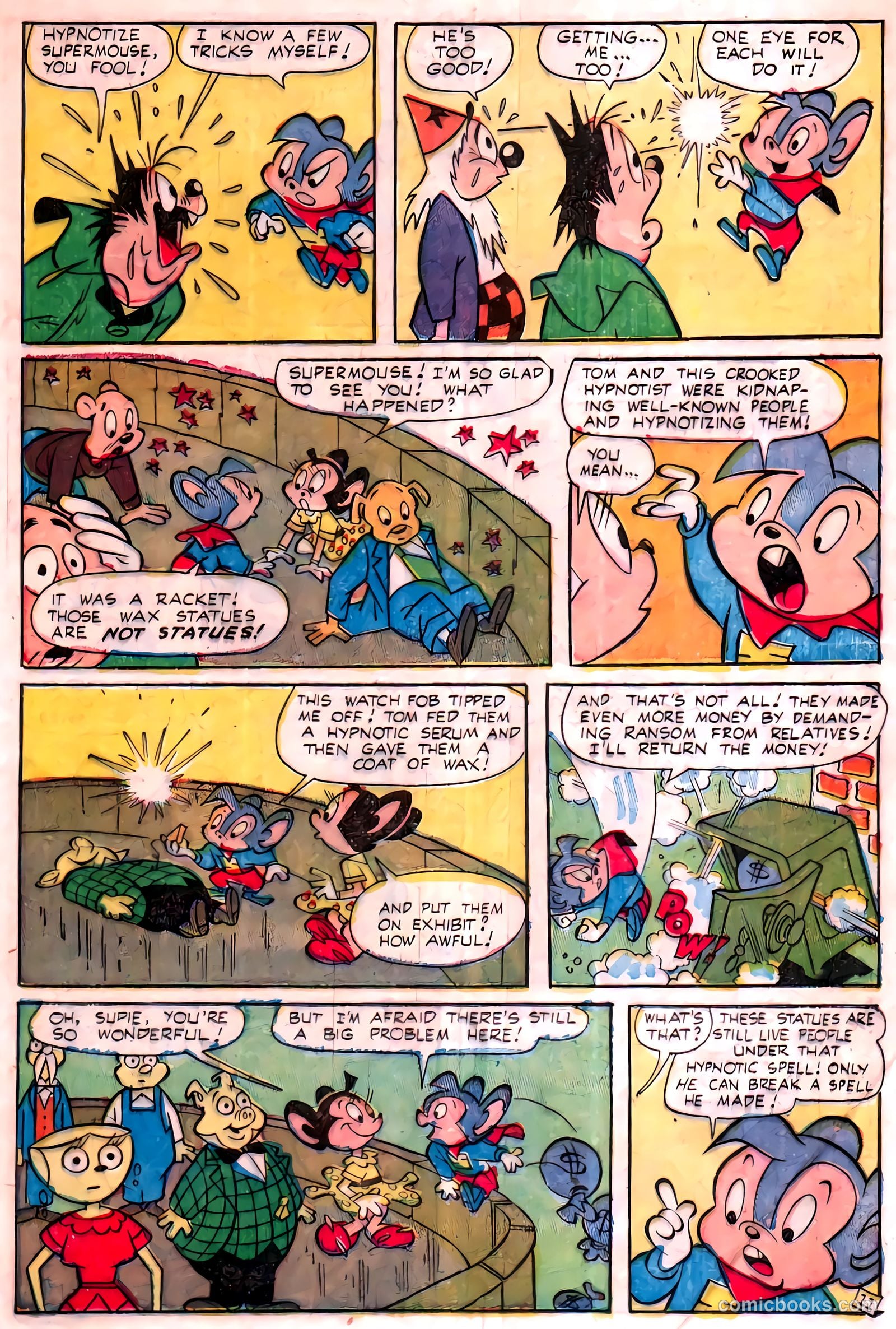 Supermouse, the Big Cheese, Giant Summer Issue #1 (1958) — page 13 of 84