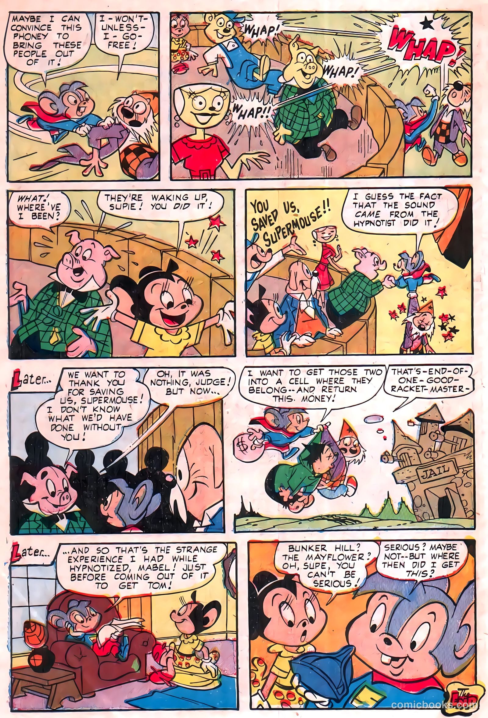 Supermouse, the Big Cheese, Giant Summer Issue #1 (1958) — page 14 of 84