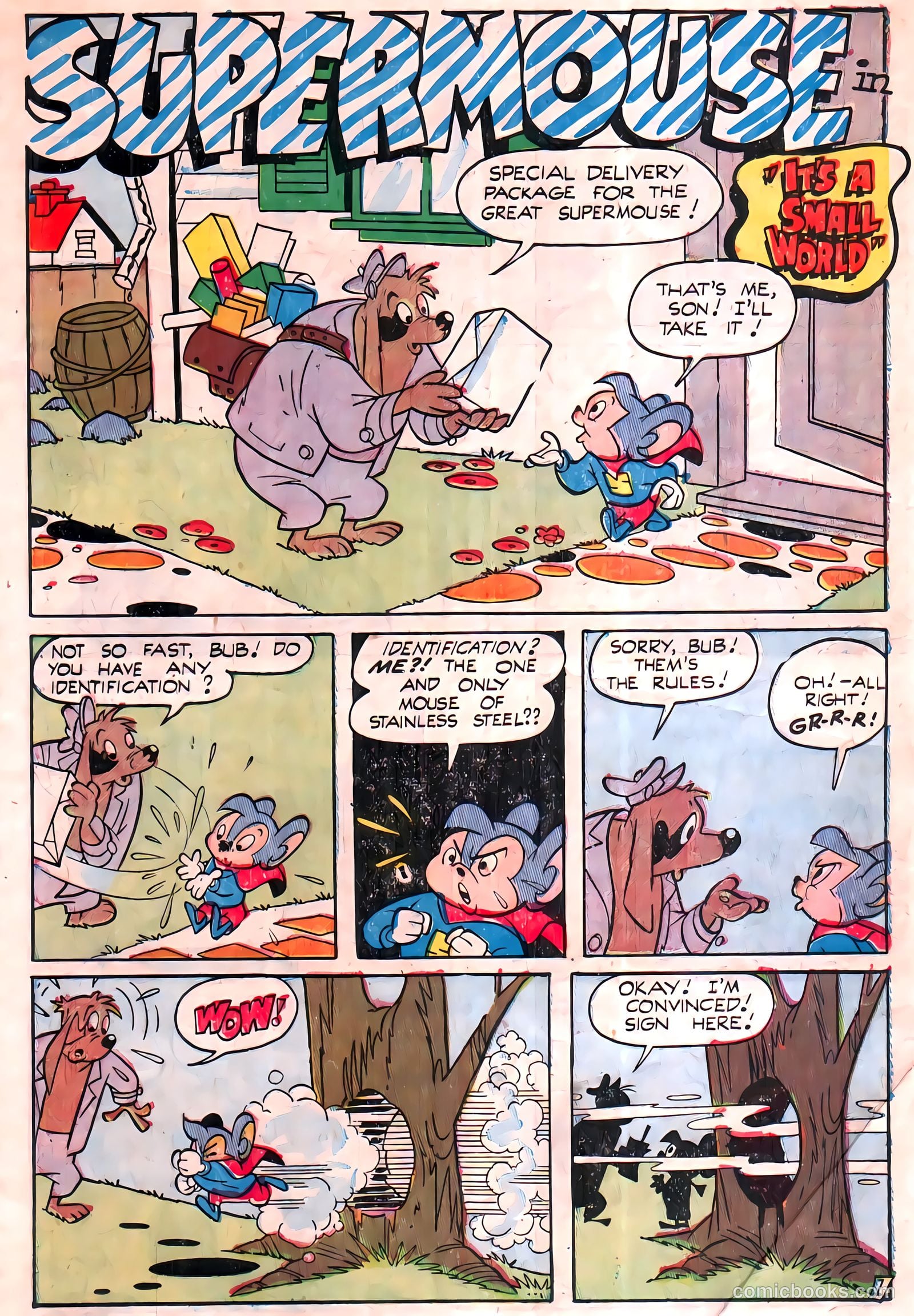 Supermouse, the Big Cheese, Giant Summer Issue #1 (1958) — page 15 of 84