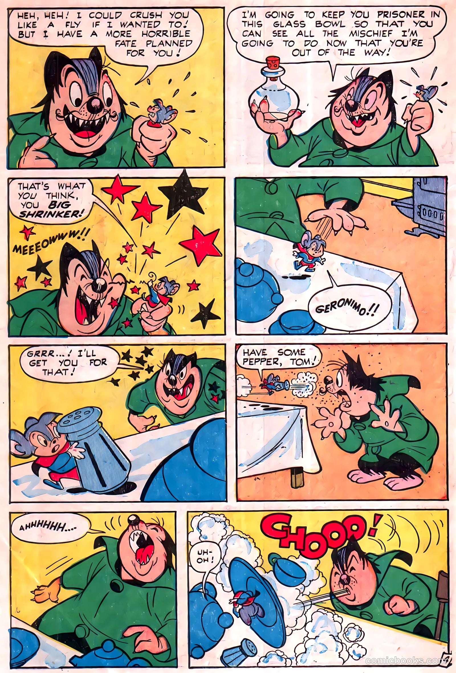 Supermouse, the Big Cheese, Giant Summer Issue #1 (1958) — page 18 of 84