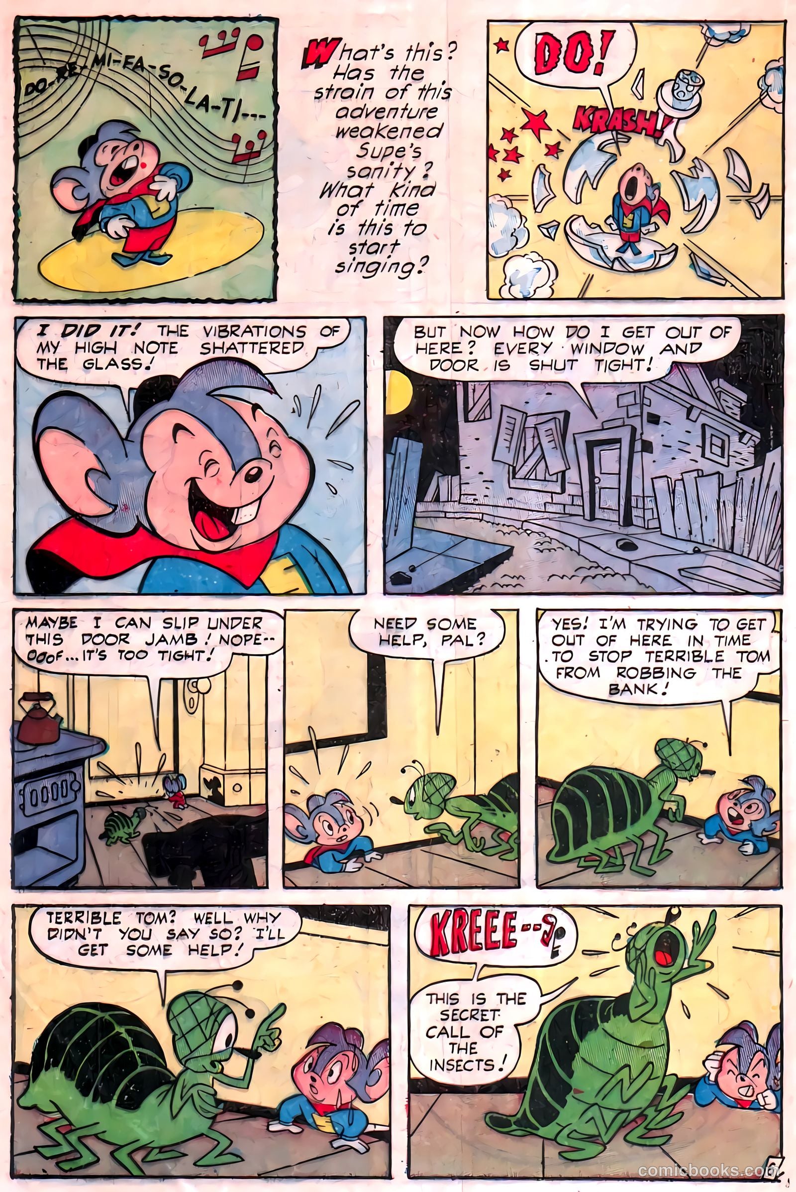 Supermouse, the Big Cheese, Giant Summer Issue #1 (1958) — page 20 of 84