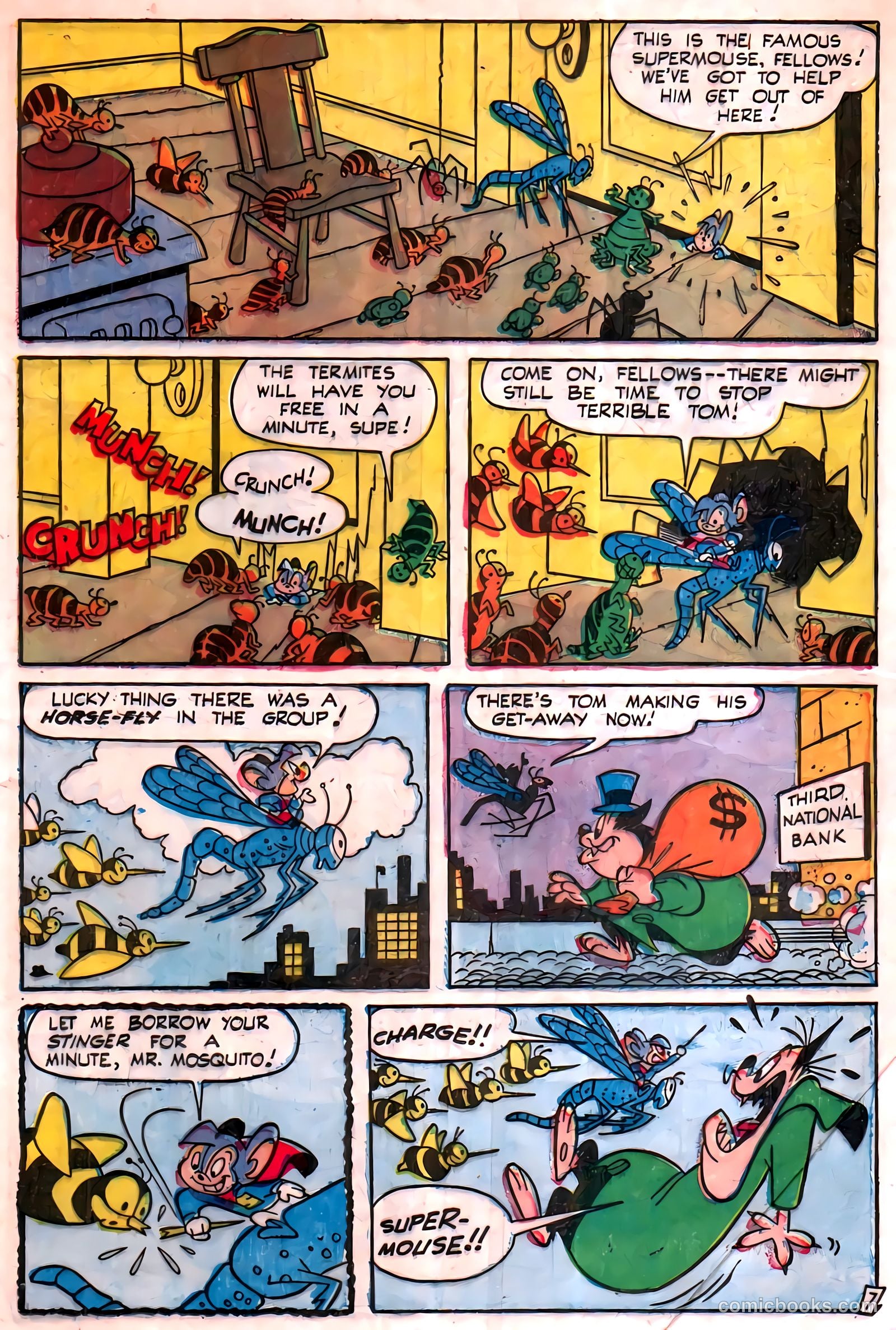 Supermouse, the Big Cheese, Giant Summer Issue #1 (1958) — page 21 of 84