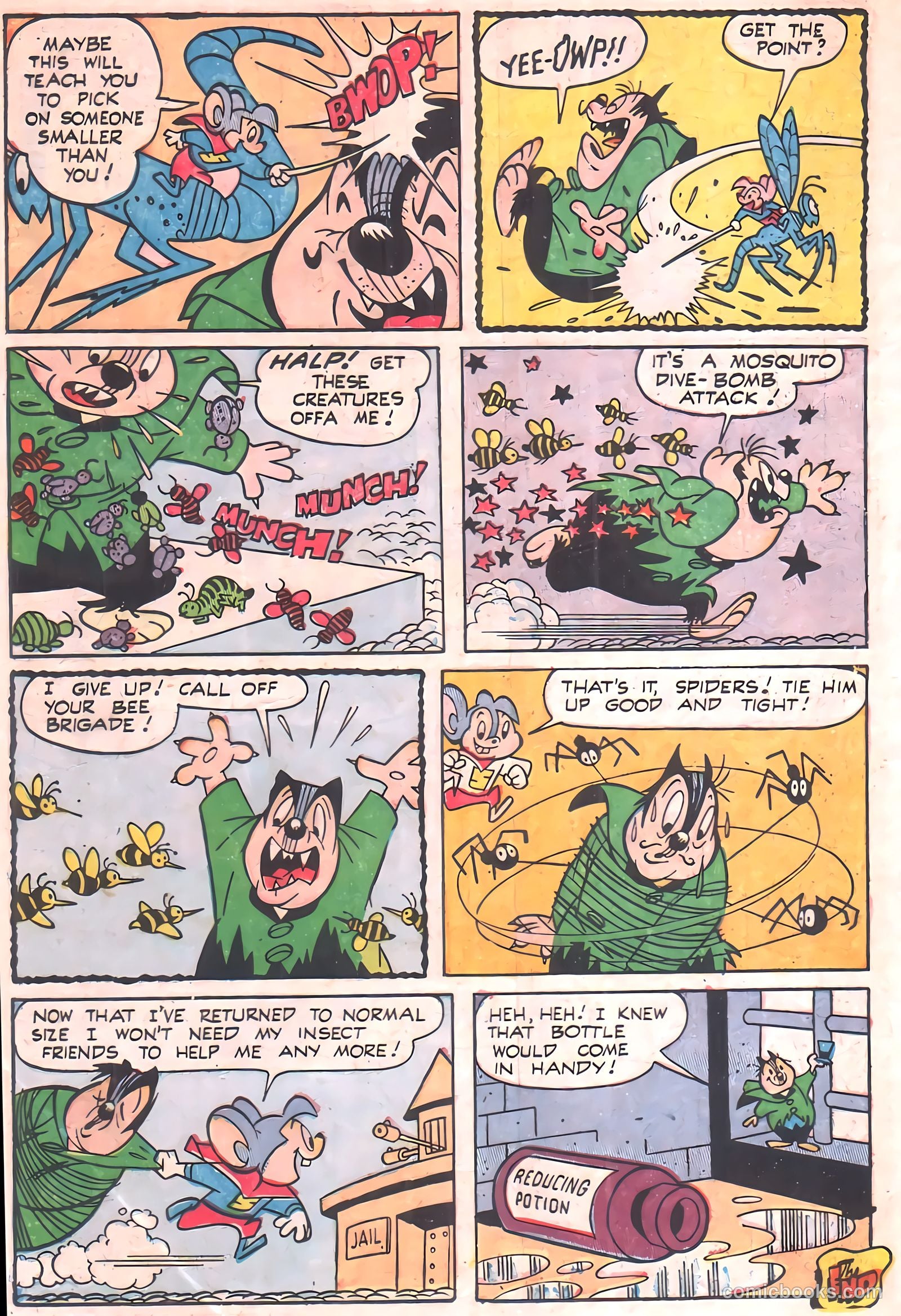 Supermouse, the Big Cheese, Giant Summer Issue #1 (1958) — page 22 of 84
