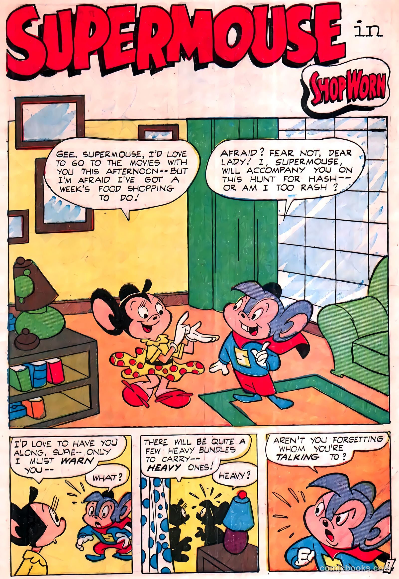 Supermouse, the Big Cheese, Giant Summer Issue #1 (1958) — page 29 of 84