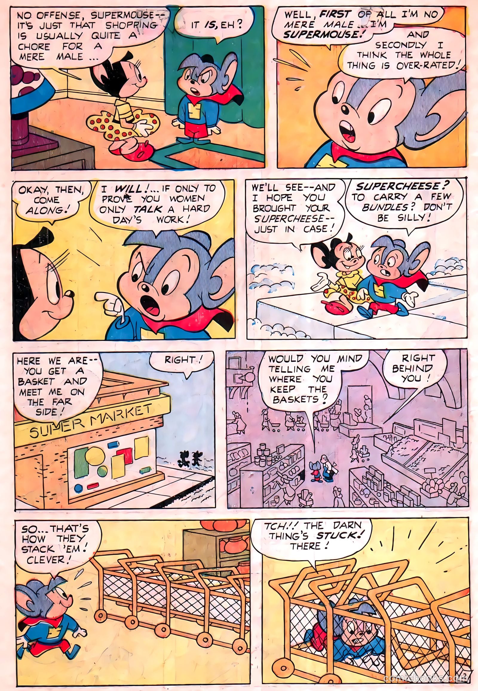 Supermouse, the Big Cheese, Giant Summer Issue #1 (1958) — page 30 of 84