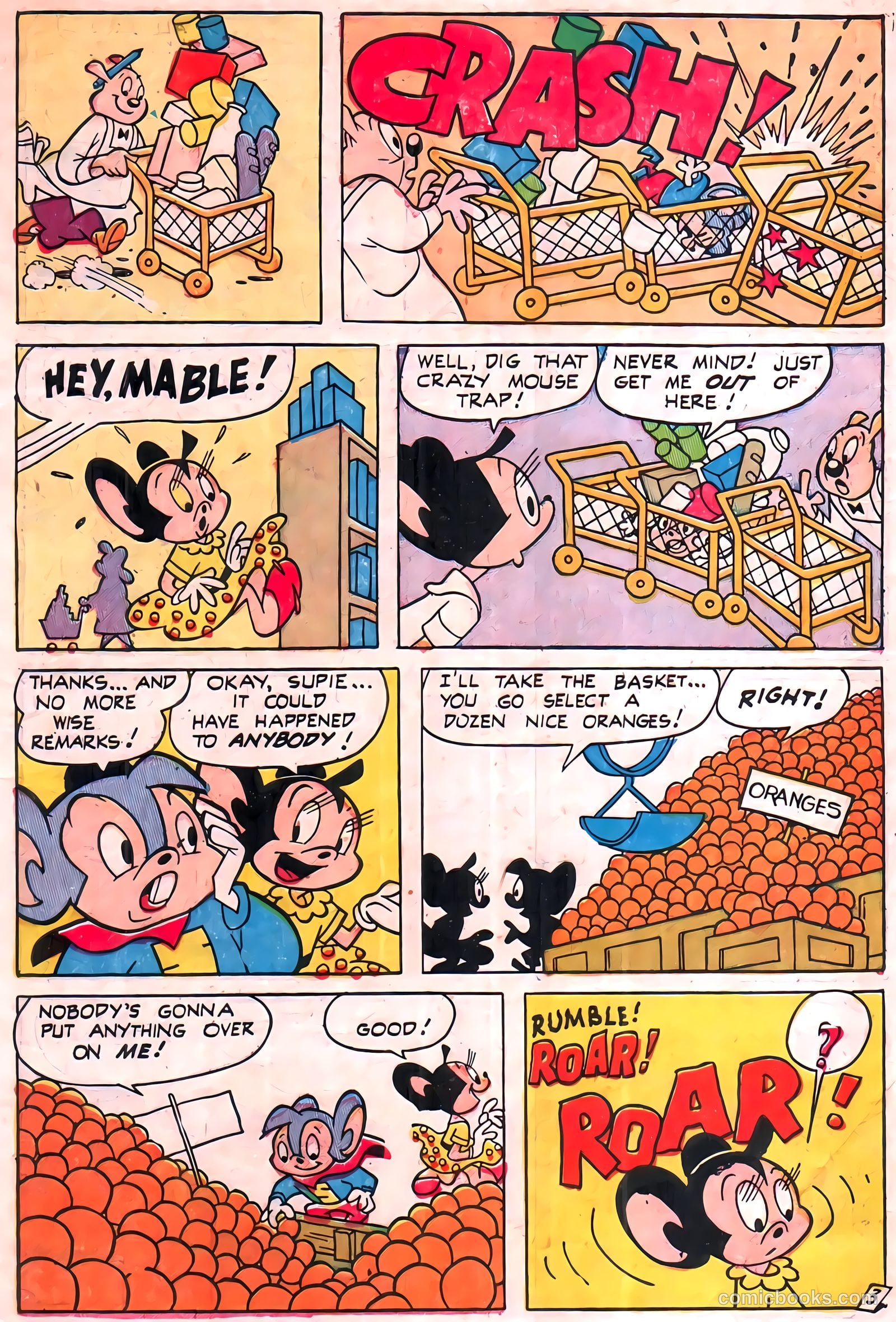 Supermouse, the Big Cheese, Giant Summer Issue #1 (1958) — page 31 of 84