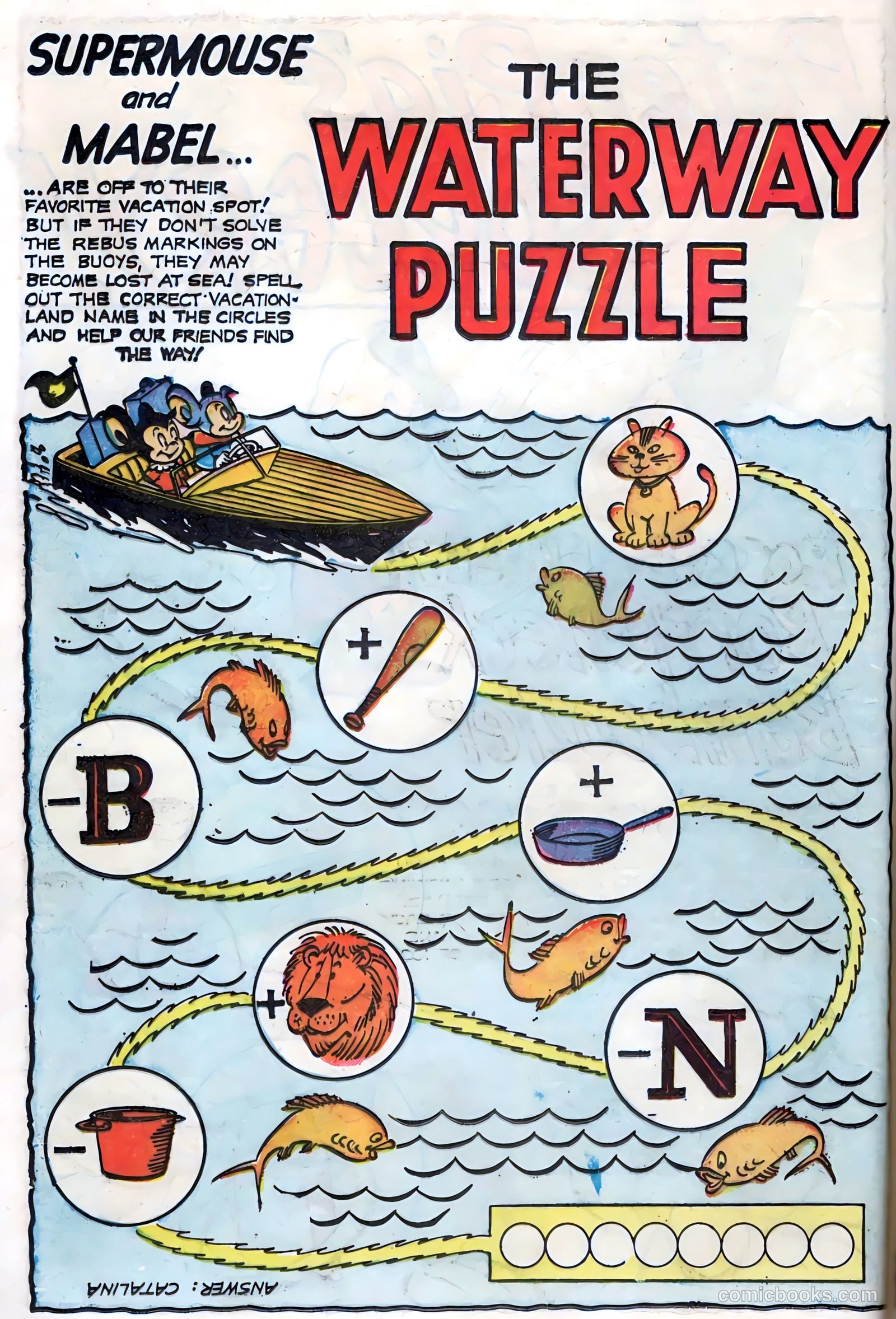 Supermouse, the Big Cheese, Giant Summer Issue #1 (1958) — page 36 of 84