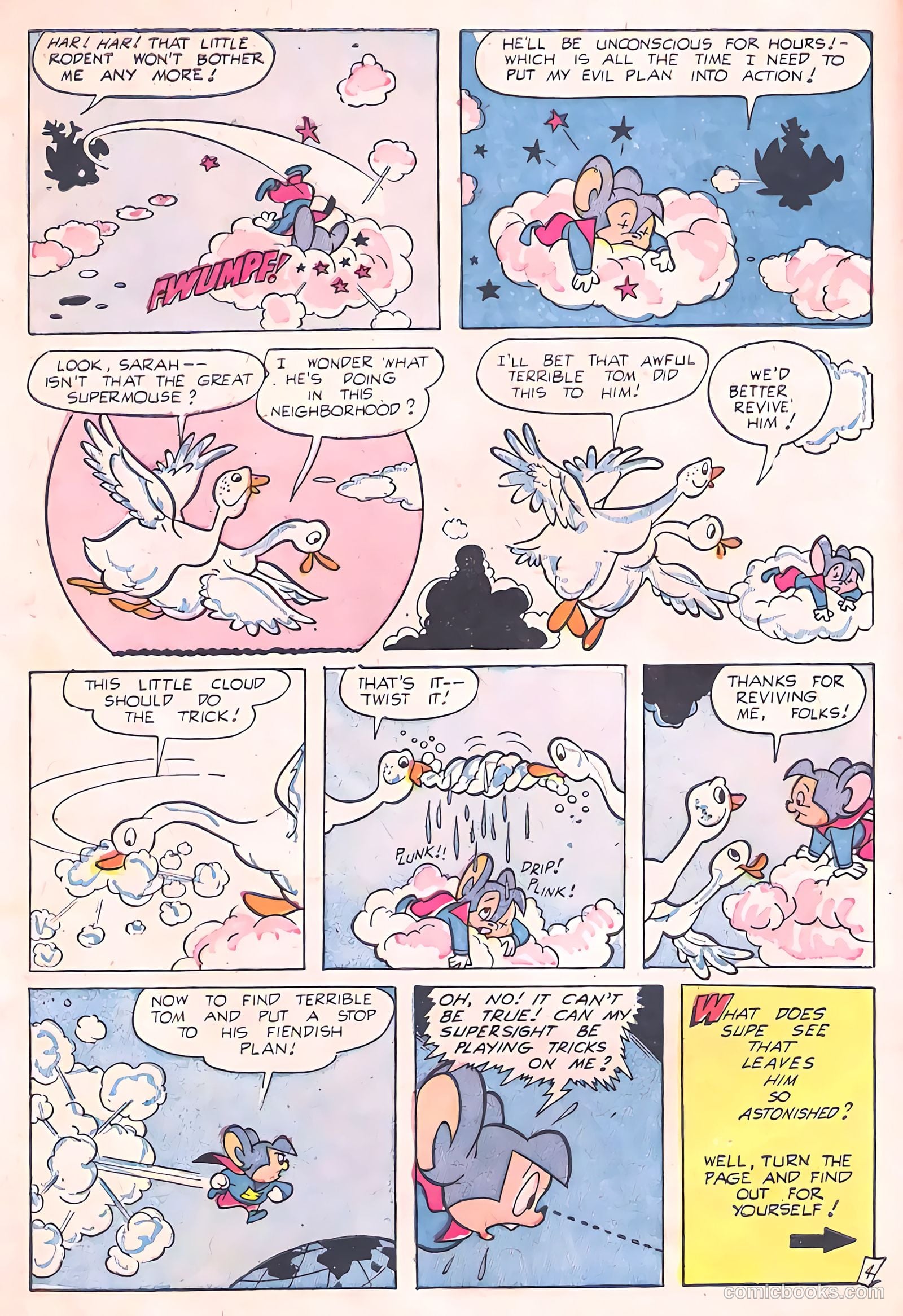 Supermouse, the Big Cheese, Giant Summer Issue #1 (1958) — page 54 of 84