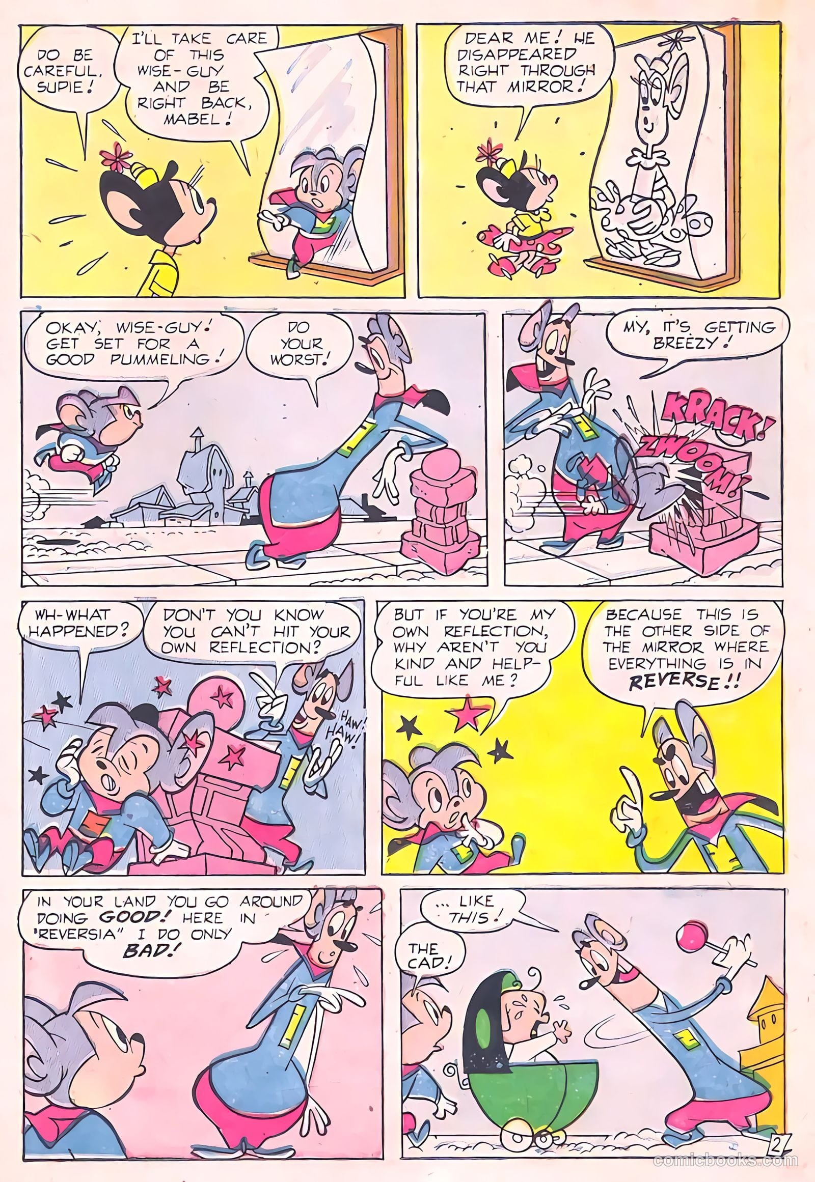 Supermouse, the Big Cheese, Giant Summer Issue #1 (1958) — page 63 of 84
