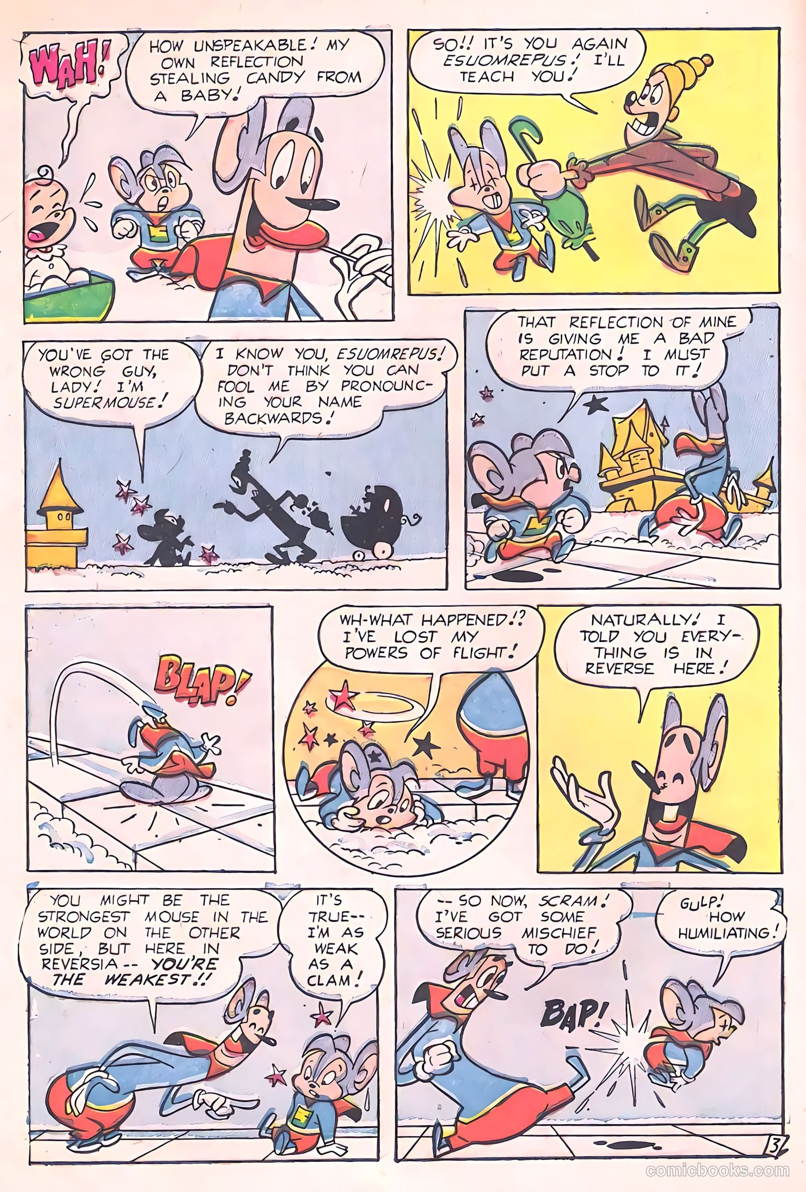 Supermouse, the Big Cheese, Giant Summer Issue #1 (1958) — page 64 of 84