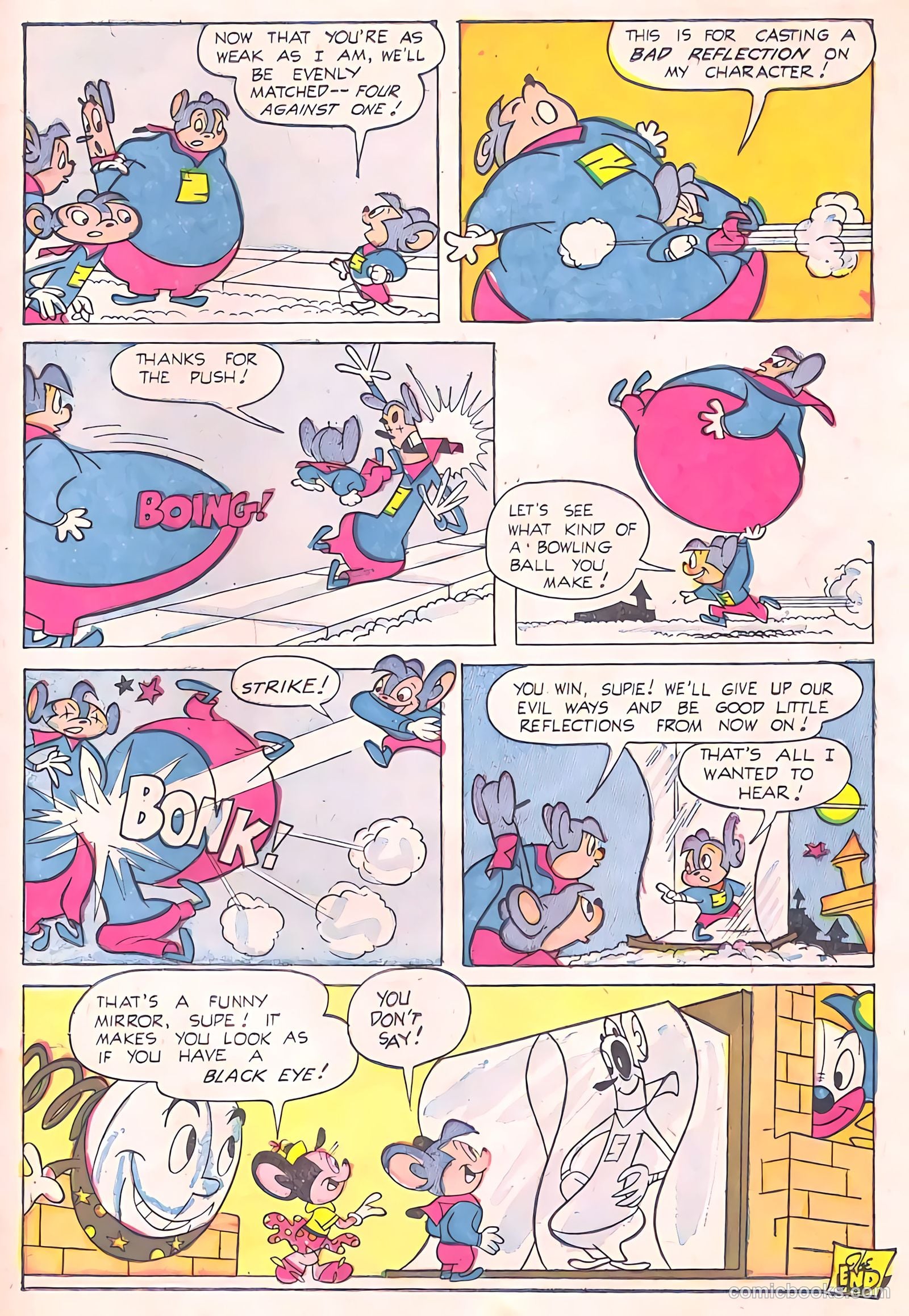Supermouse, the Big Cheese, Giant Summer Issue #1 (1958) — page 67 of 84