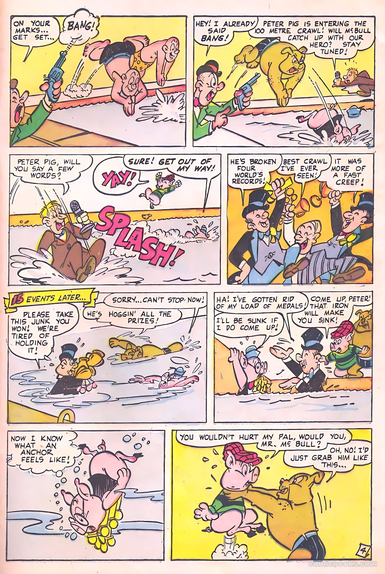 Supermouse, the Big Cheese, Giant Summer Issue #1 (1958) — page 81 of 84