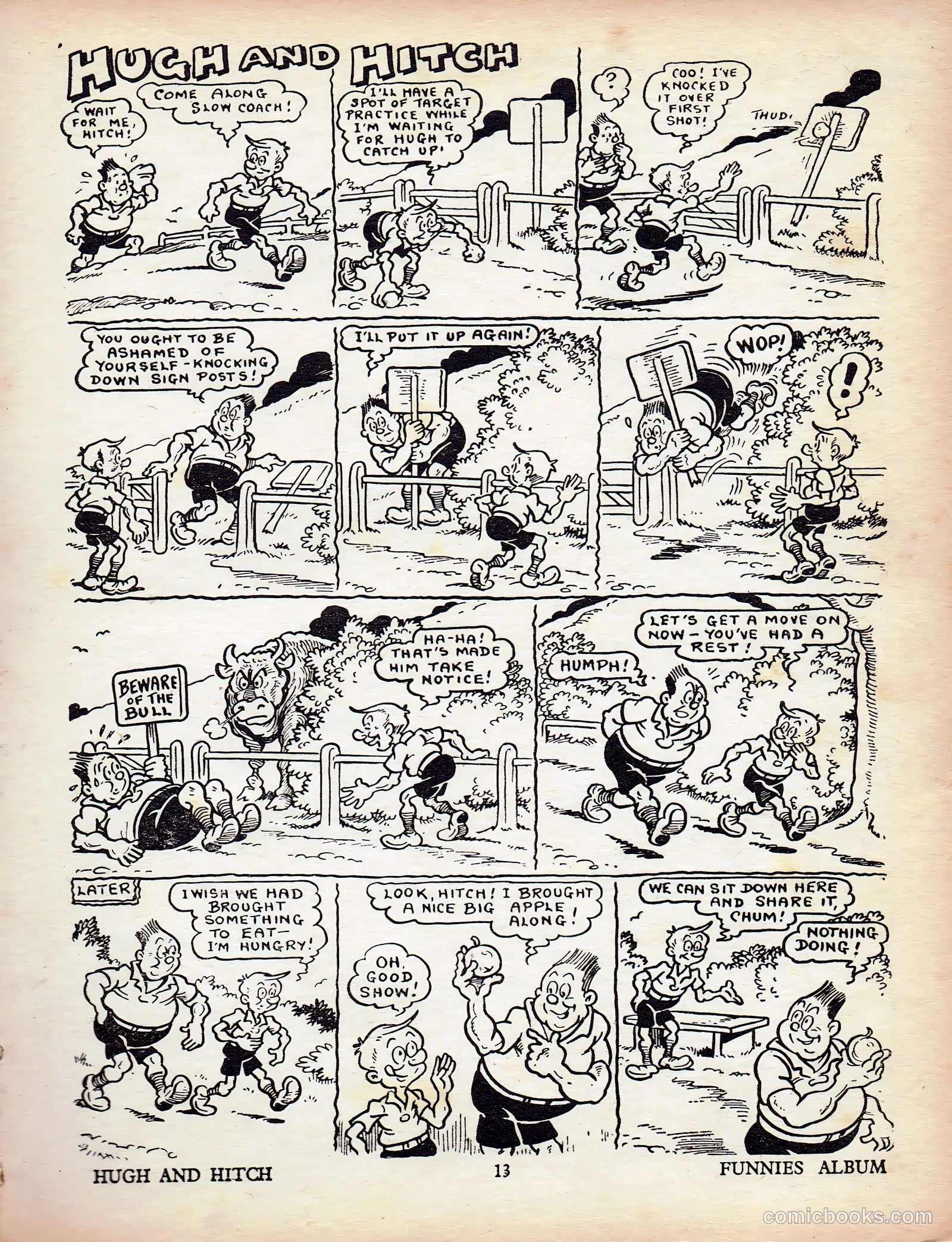 Funnies Album 1956 Part #1 (1956) — page 10 of 55
