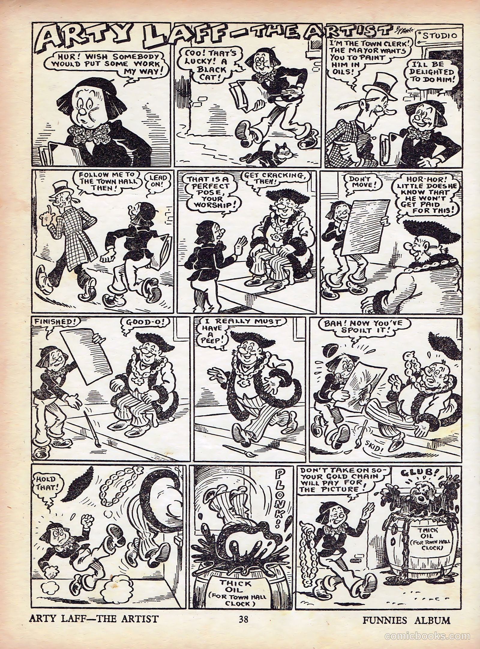 Funnies Album 1956 Part #1 (1956) — page 35 of 55