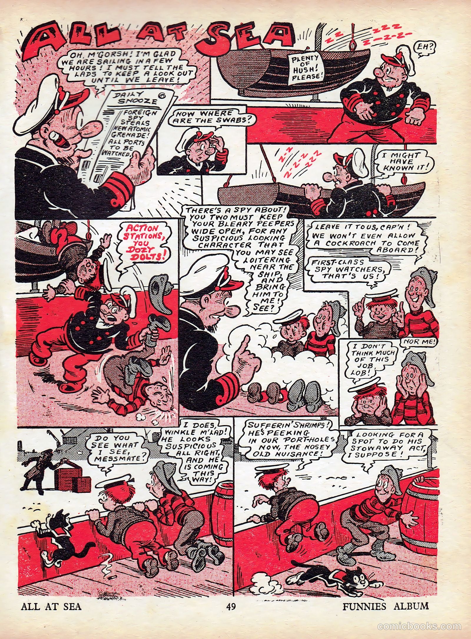 Funnies Album 1956 Part #1 (1956) — page 46 of 55