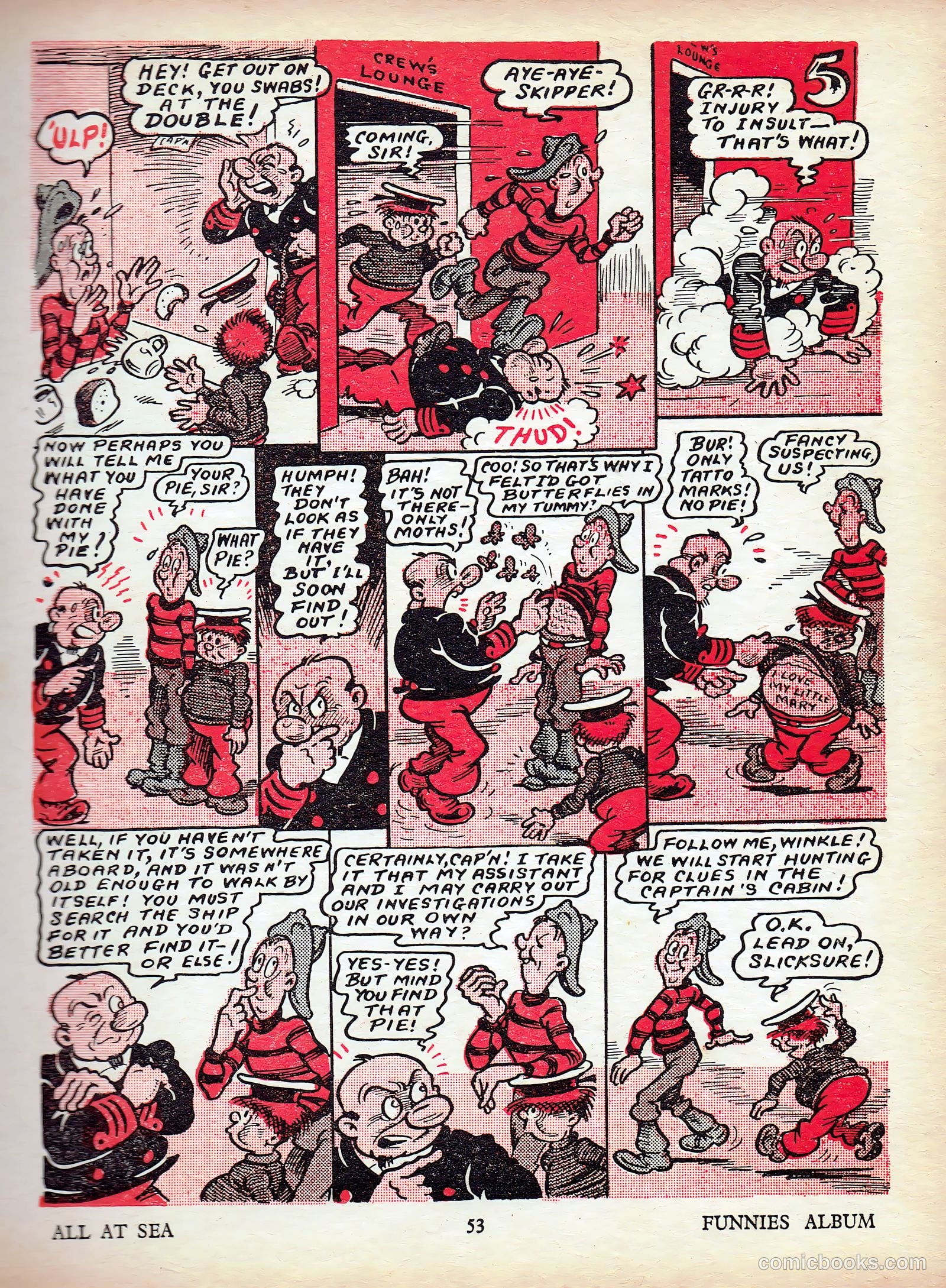Funnies Album 1956 Part #1 (1956) — page 50 of 55