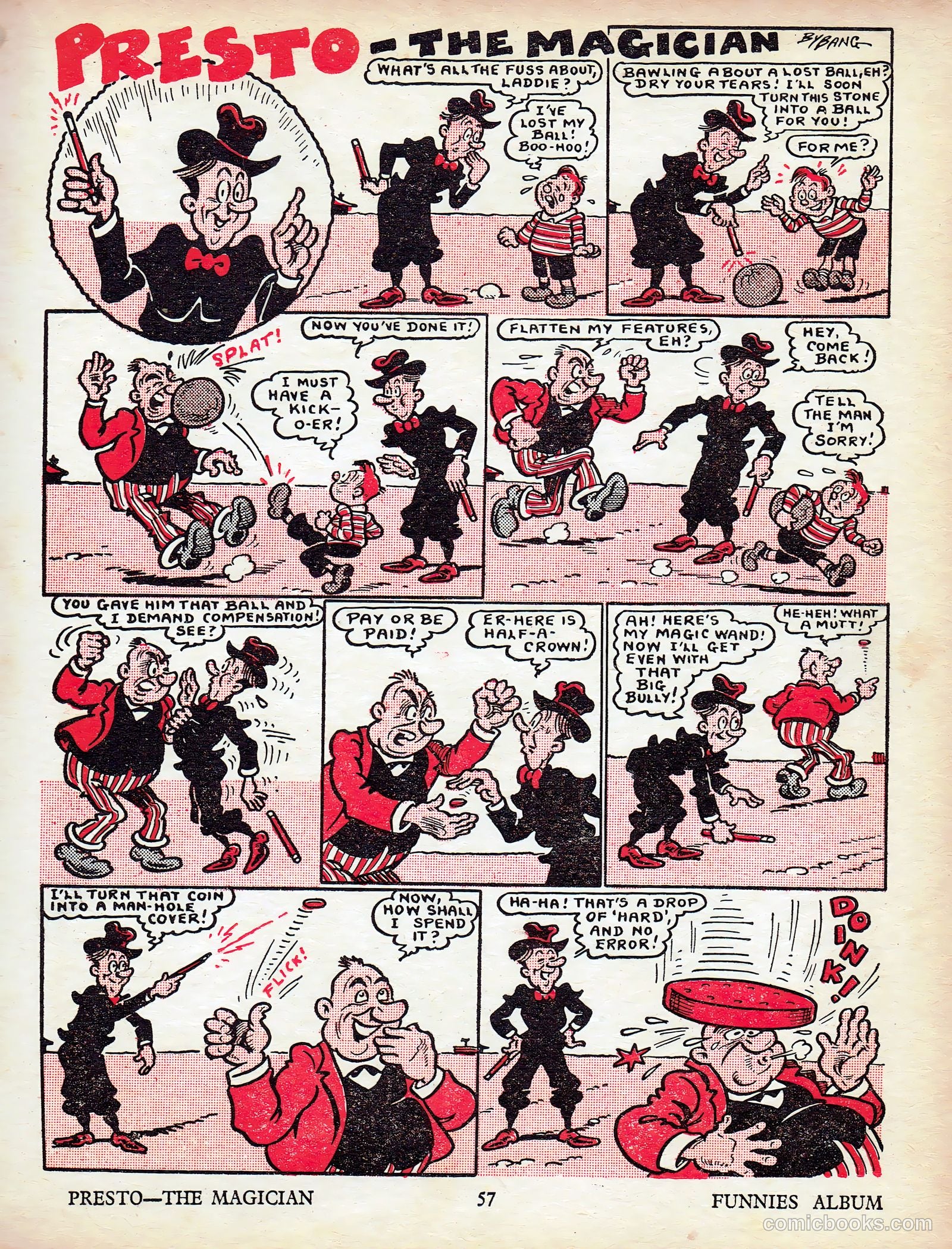 Funnies Album 1956 Part #1 (1956) — page 54 of 55
