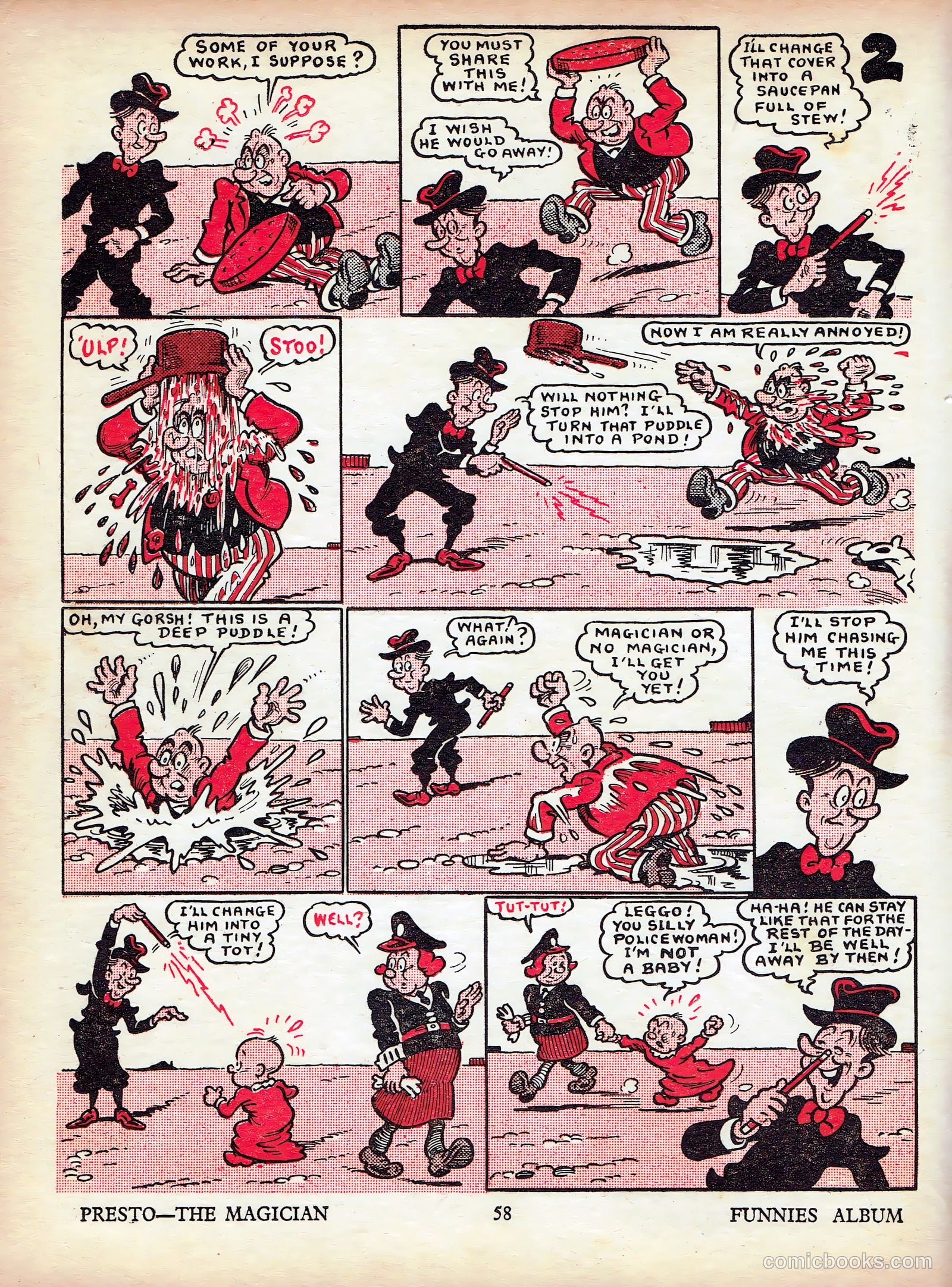 Funnies Album 1956 Part #1 (1956) — page 55 of 55