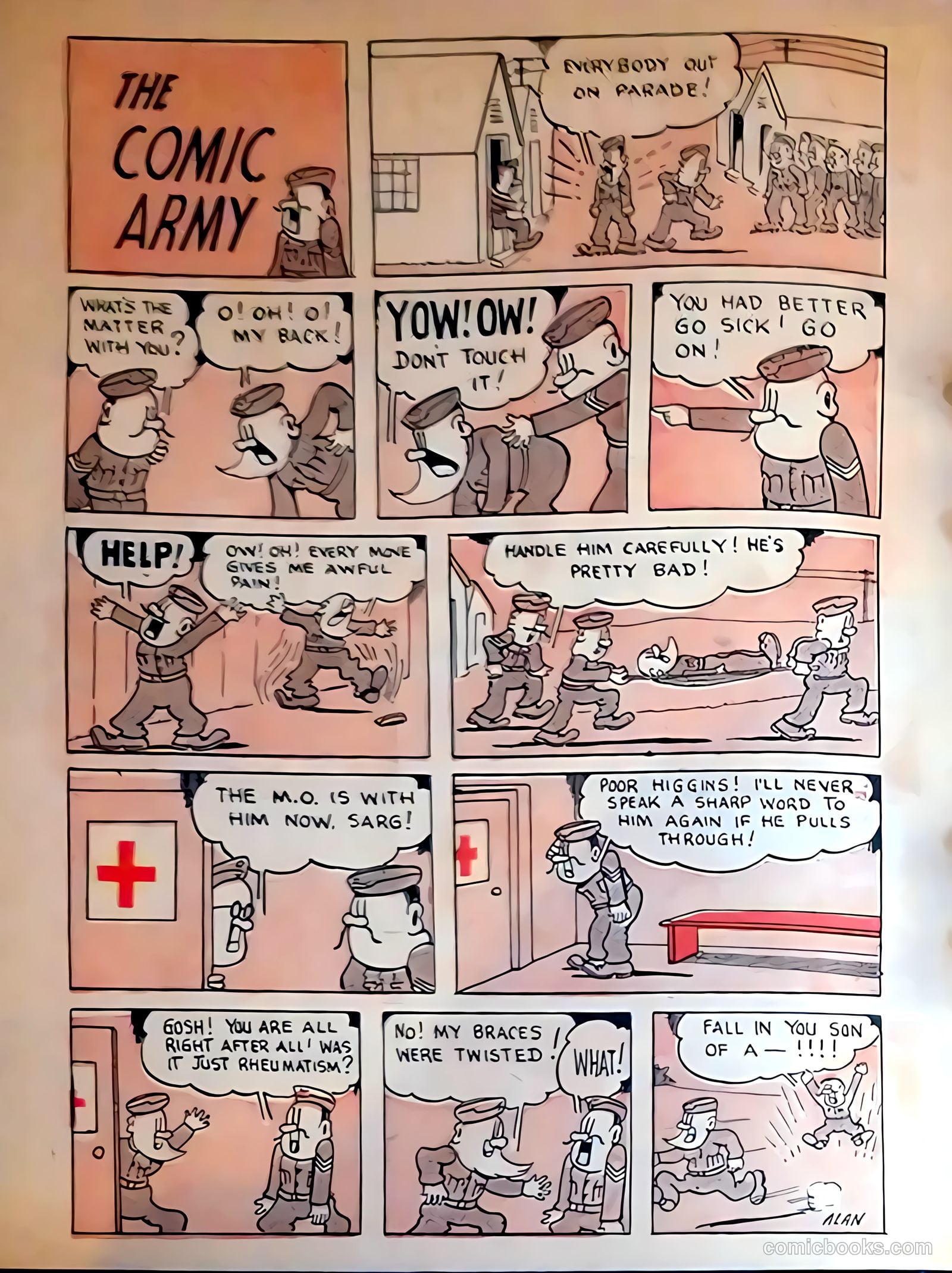 Moon Comics #1 (1948) — page 2 of 8