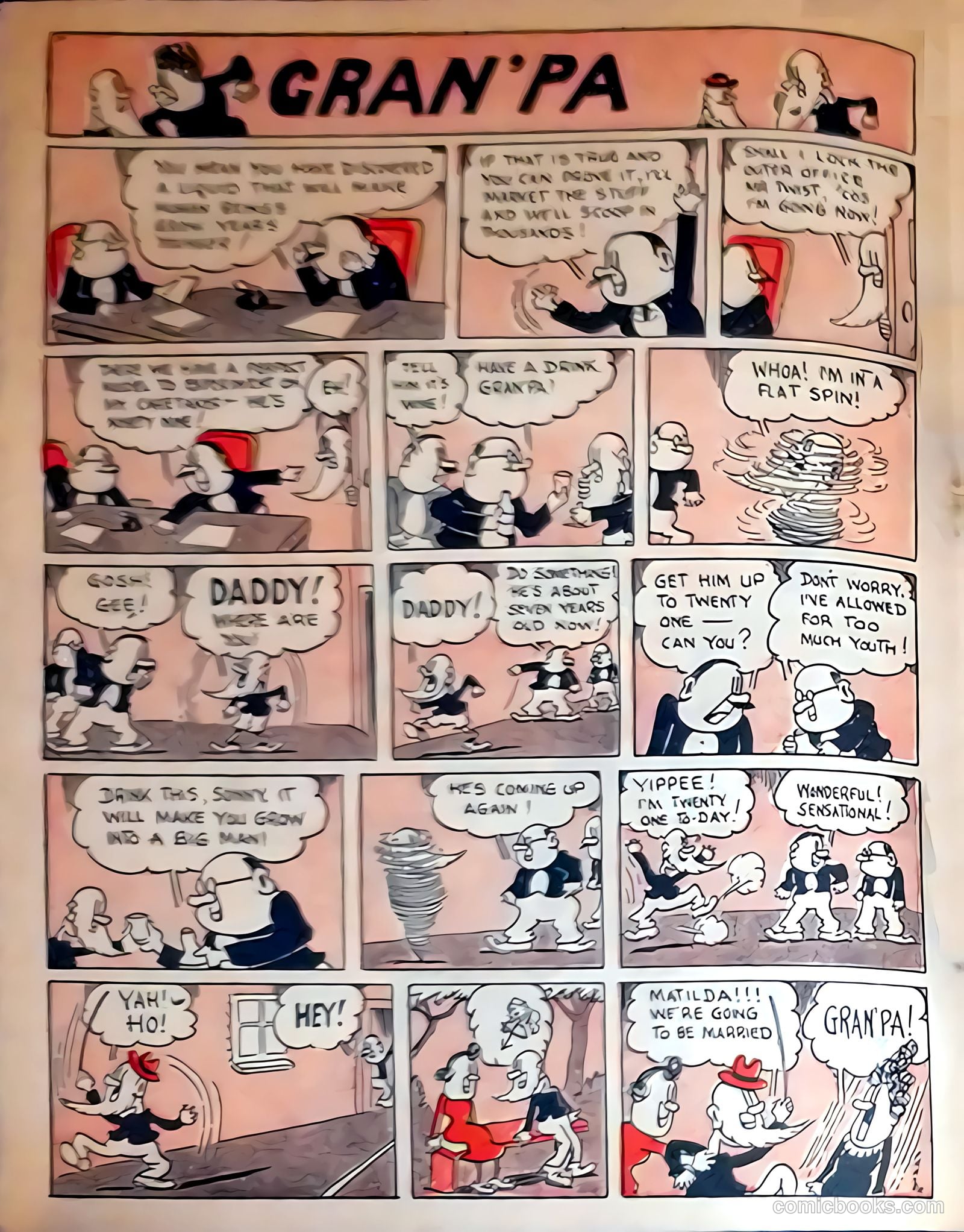 Moon Comics #1 (1948) — page 4 of 8