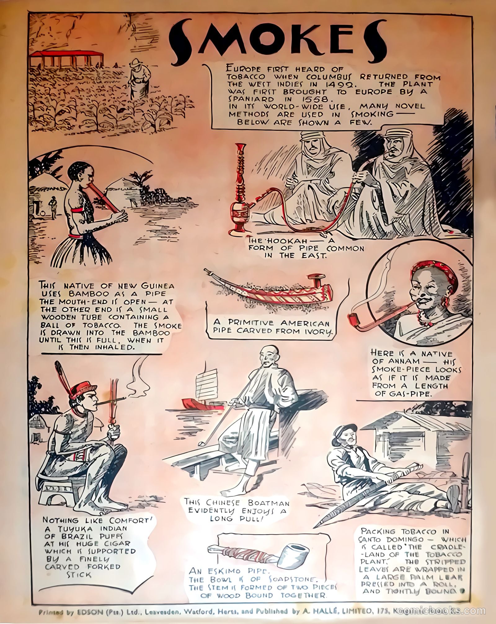 Moon Comics #1 (1948) — page 8 of 8