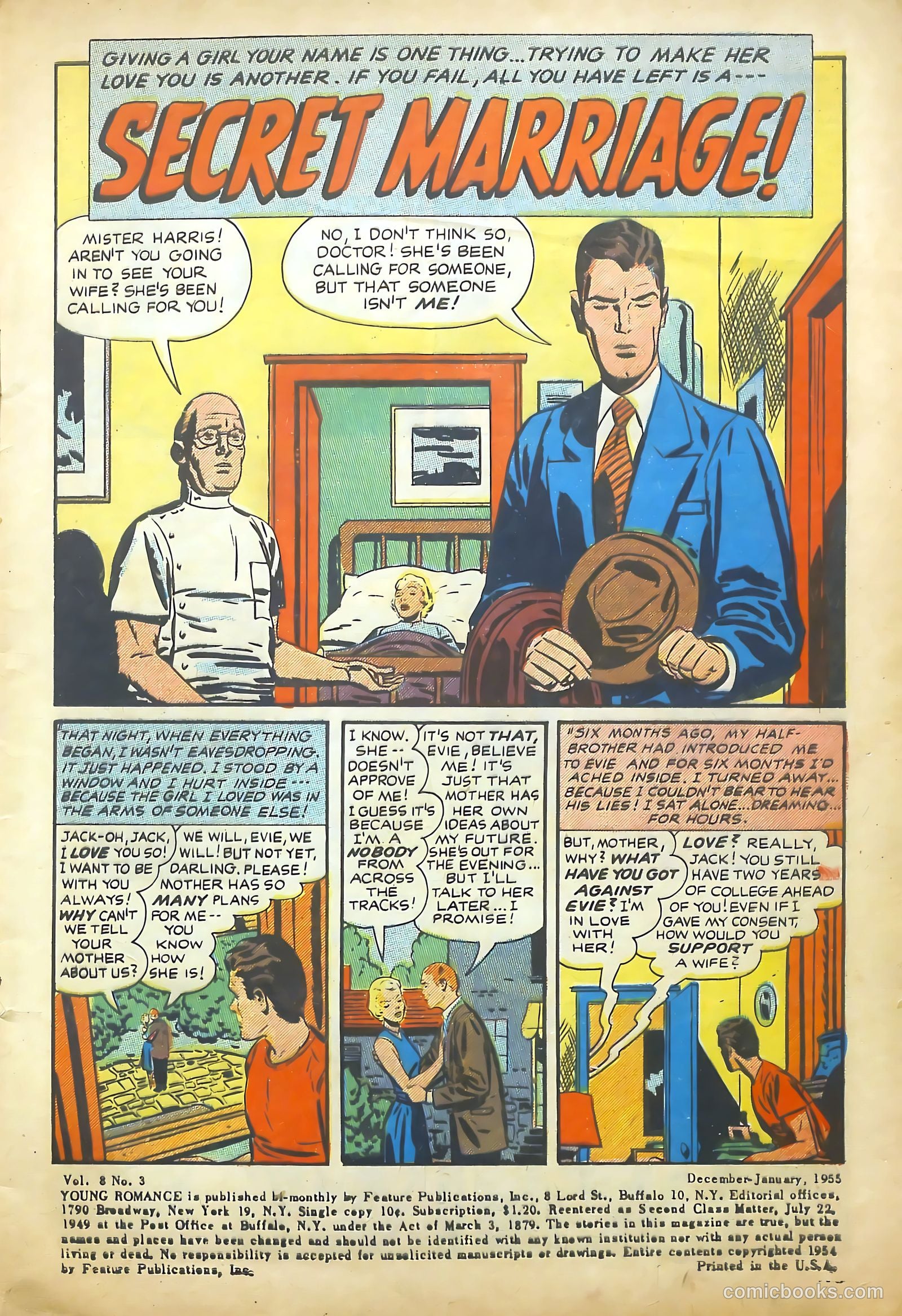 Young Romance #75 (1953) — page 3 of 36
