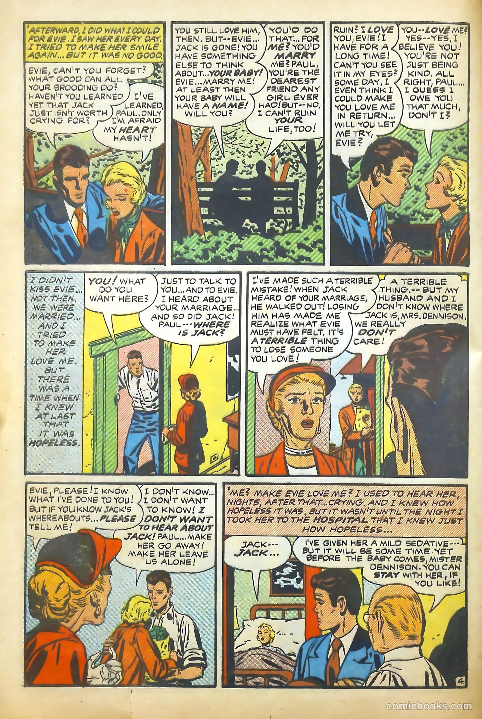 Young Romance #75 (1953) — page 6 of 36