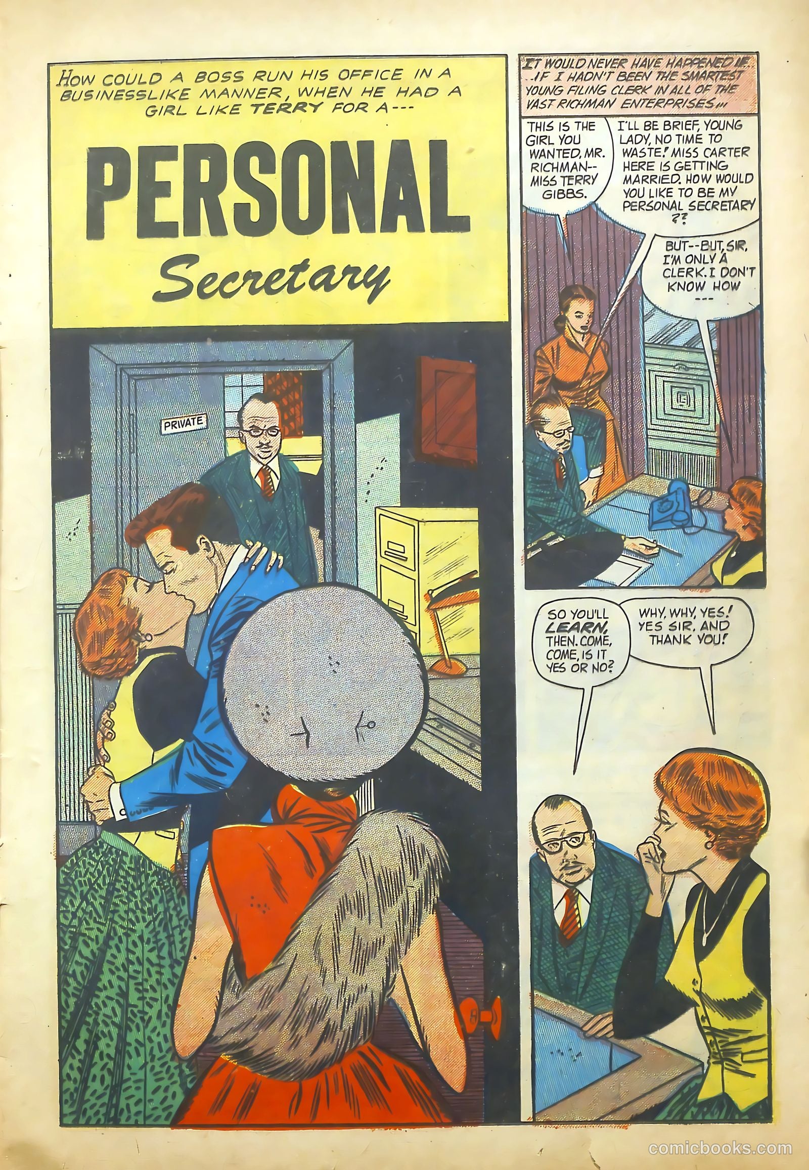 Young Romance #75 (1953) — page 11 of 36